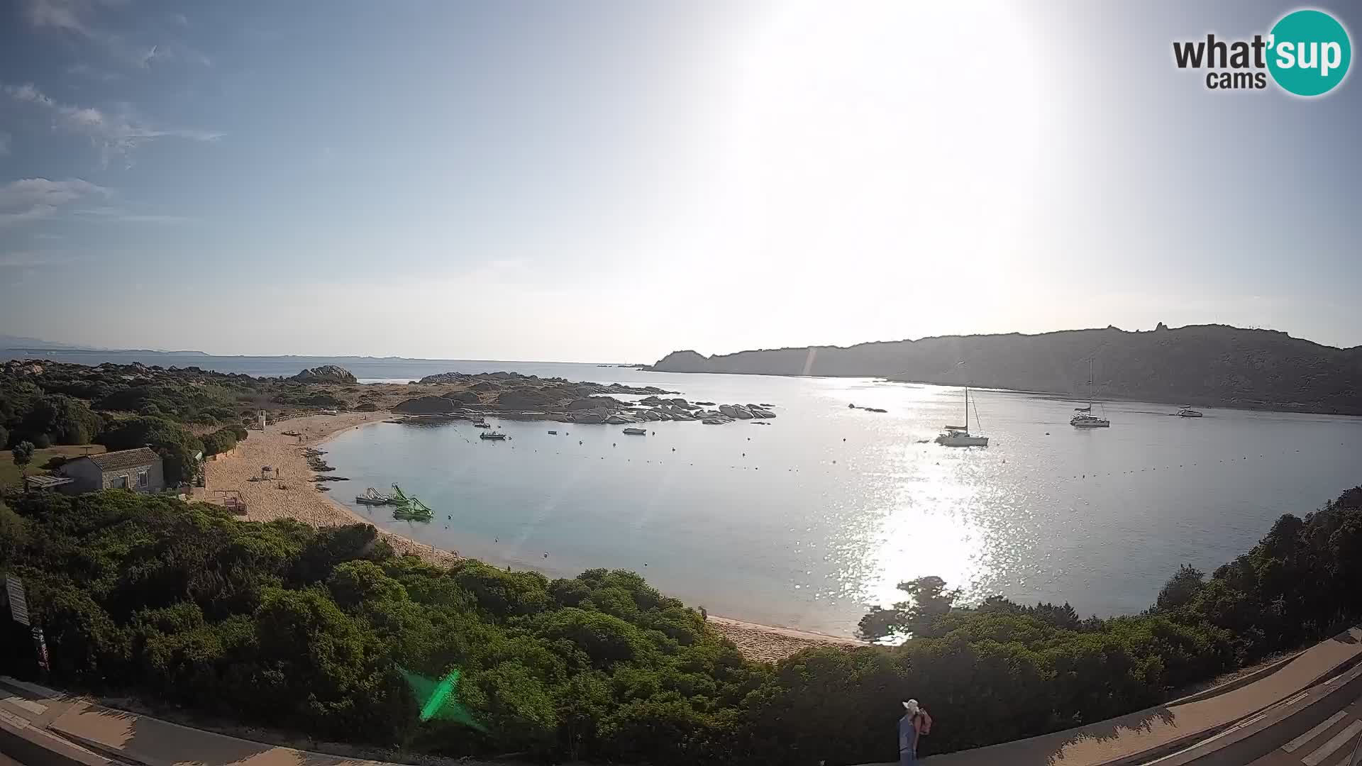 Webcam Rena di Levante – Live View from Capo Testa