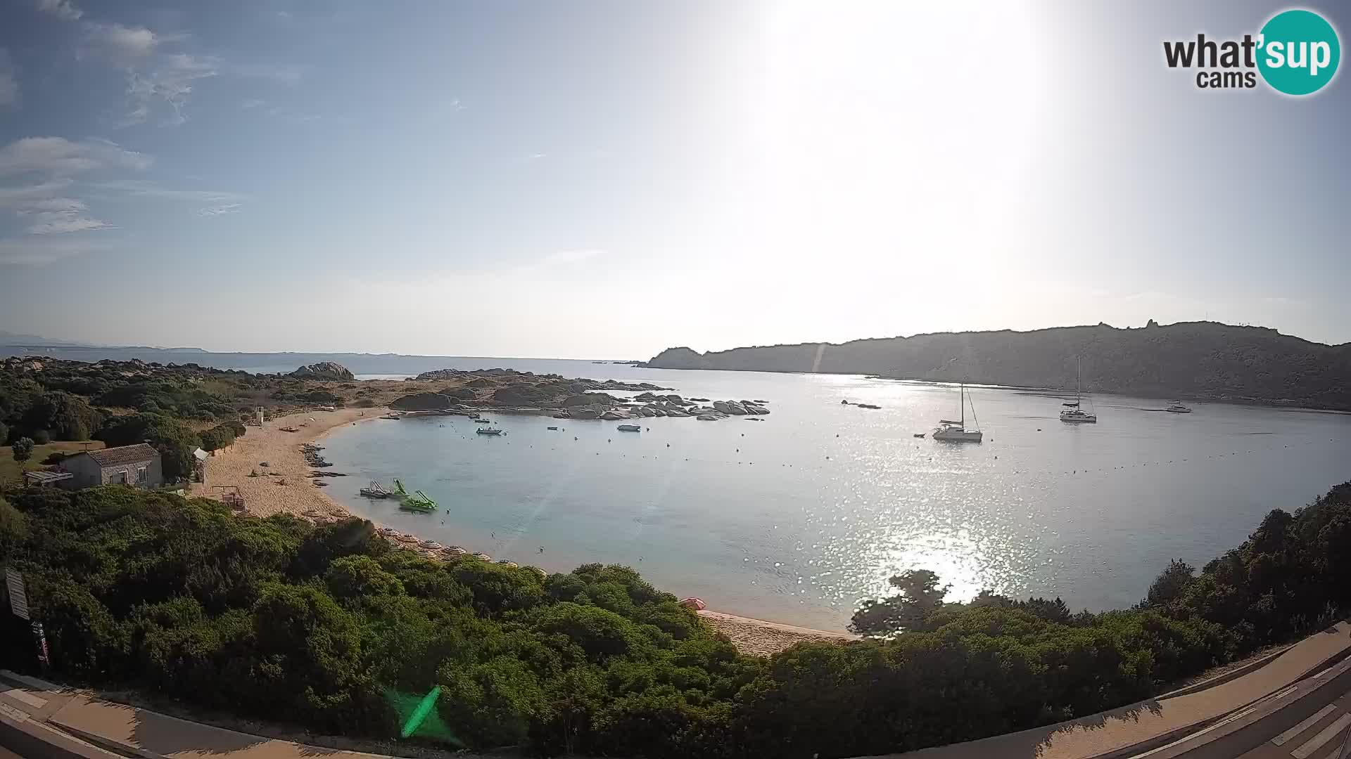 Webcam Rena di Levante – Live View from Capo Testa