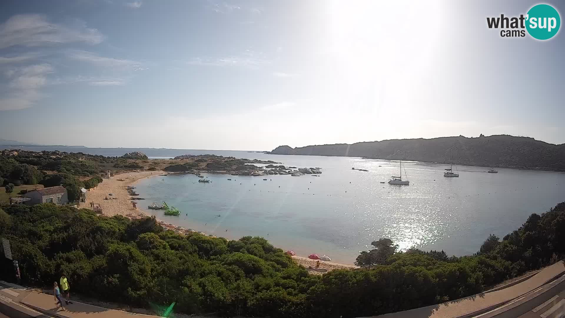 Webcam Rena di Levante – Live View from Capo Testa
