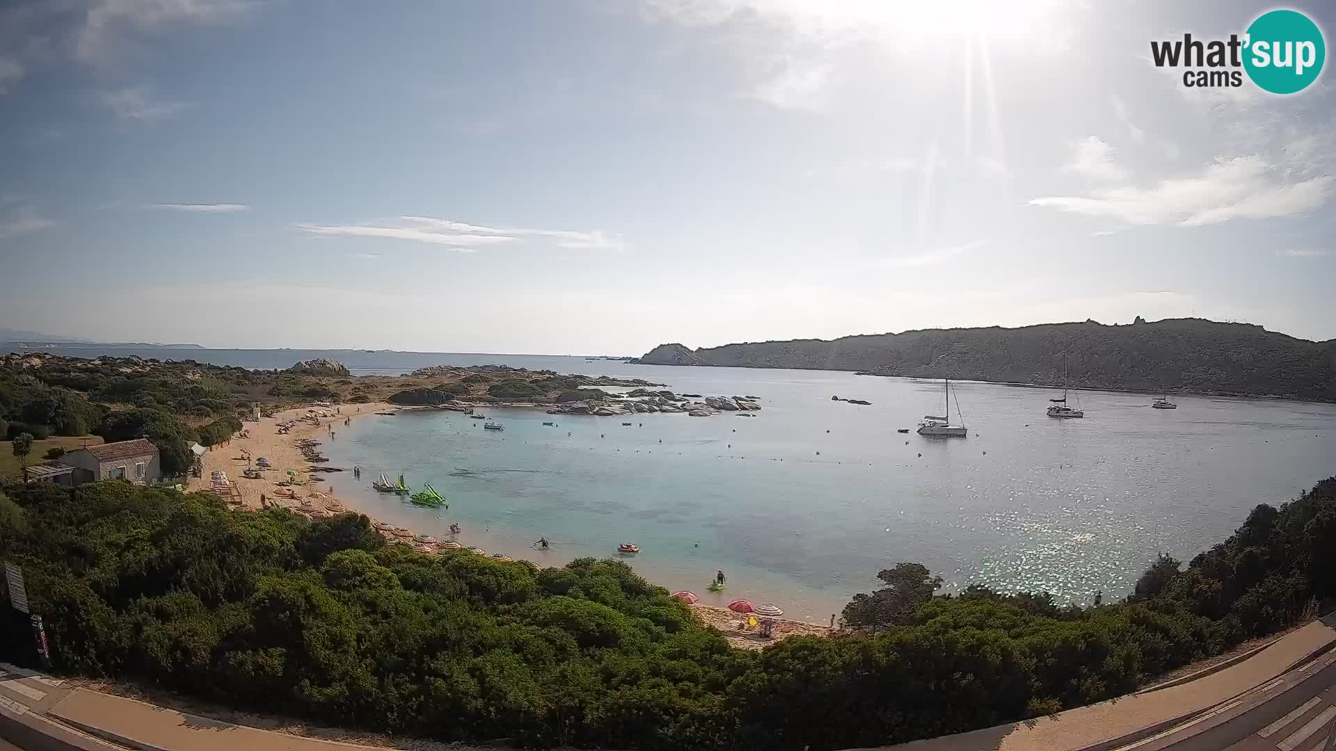 Webcam Rena di Levante – Vista live da Capo Testa