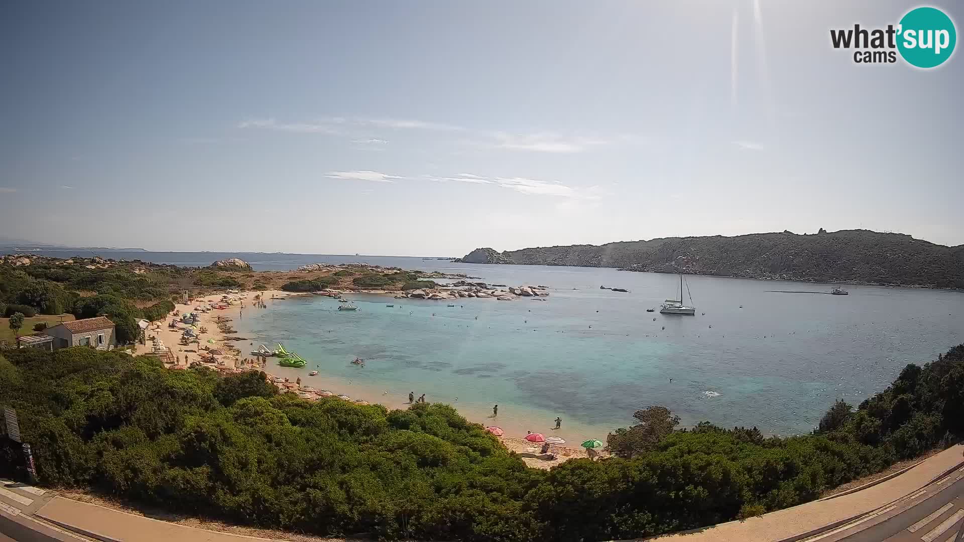 Webcam Rena di Levante – Vista en directo desde Capo Testa