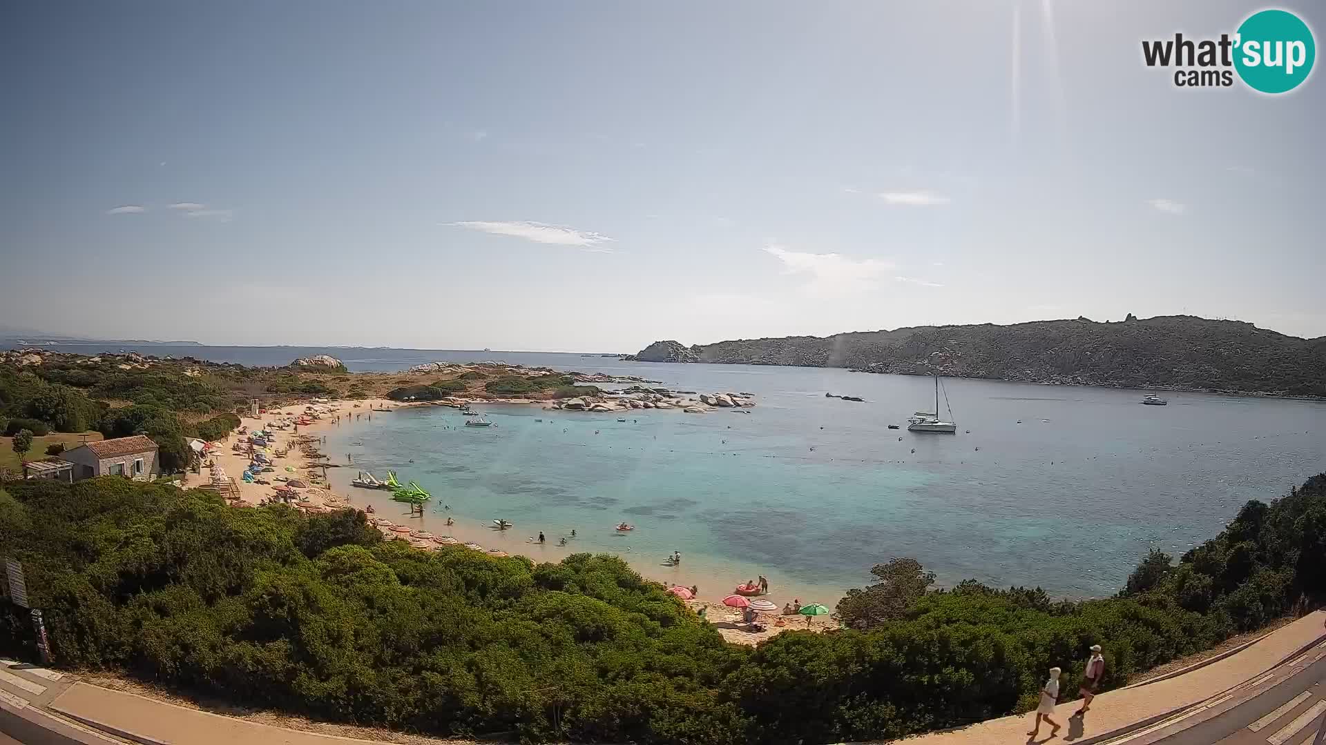 Spletna kamera Rena di Levante – Pogled v živo na Capo Testa