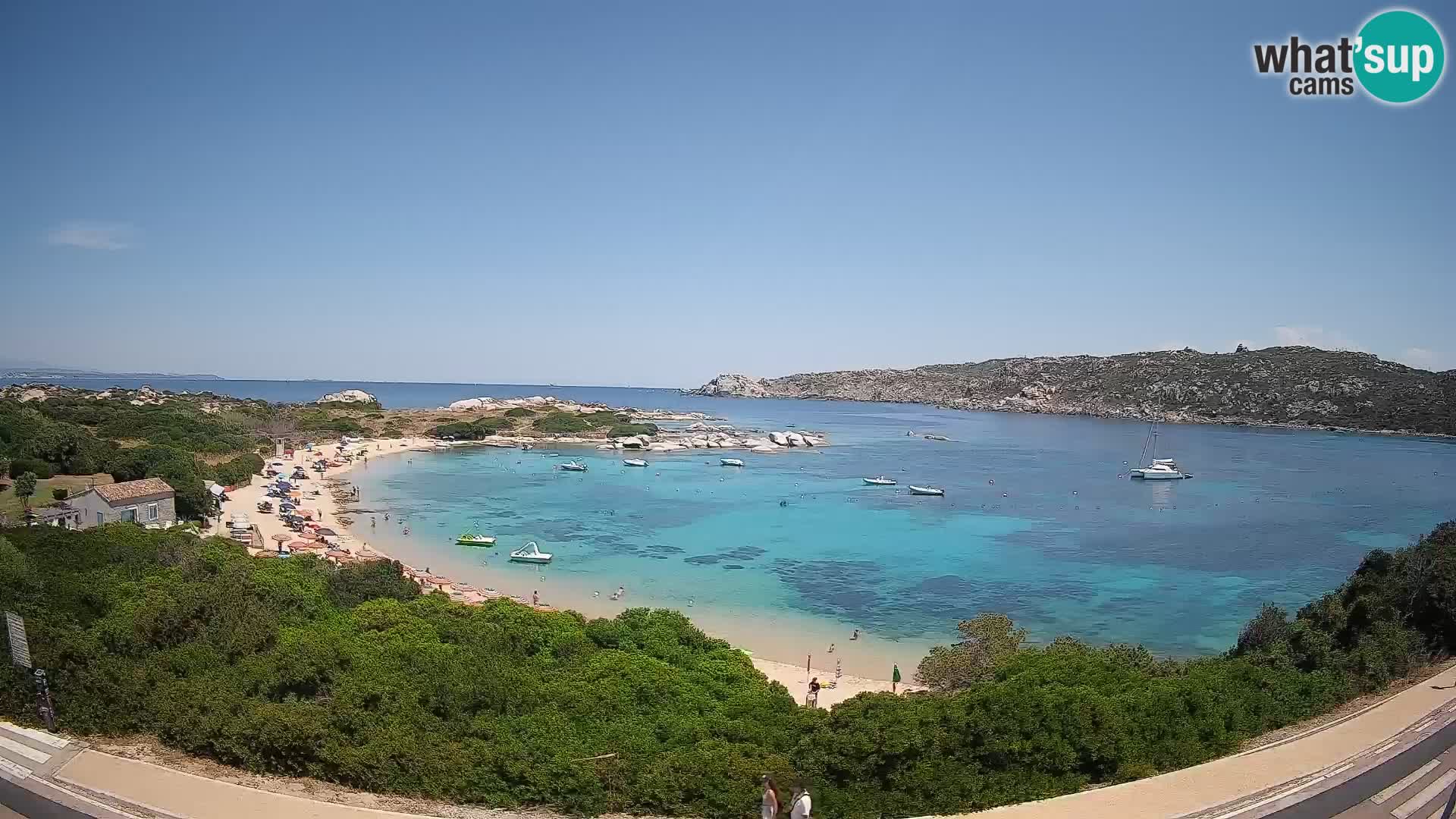 Webcam Rena di Levante – Live View from Capo Testa