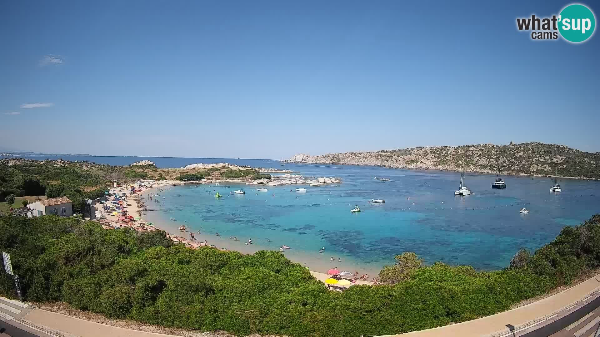 Webcam Rena di Levante – Vue en direct depuis Capo Testa