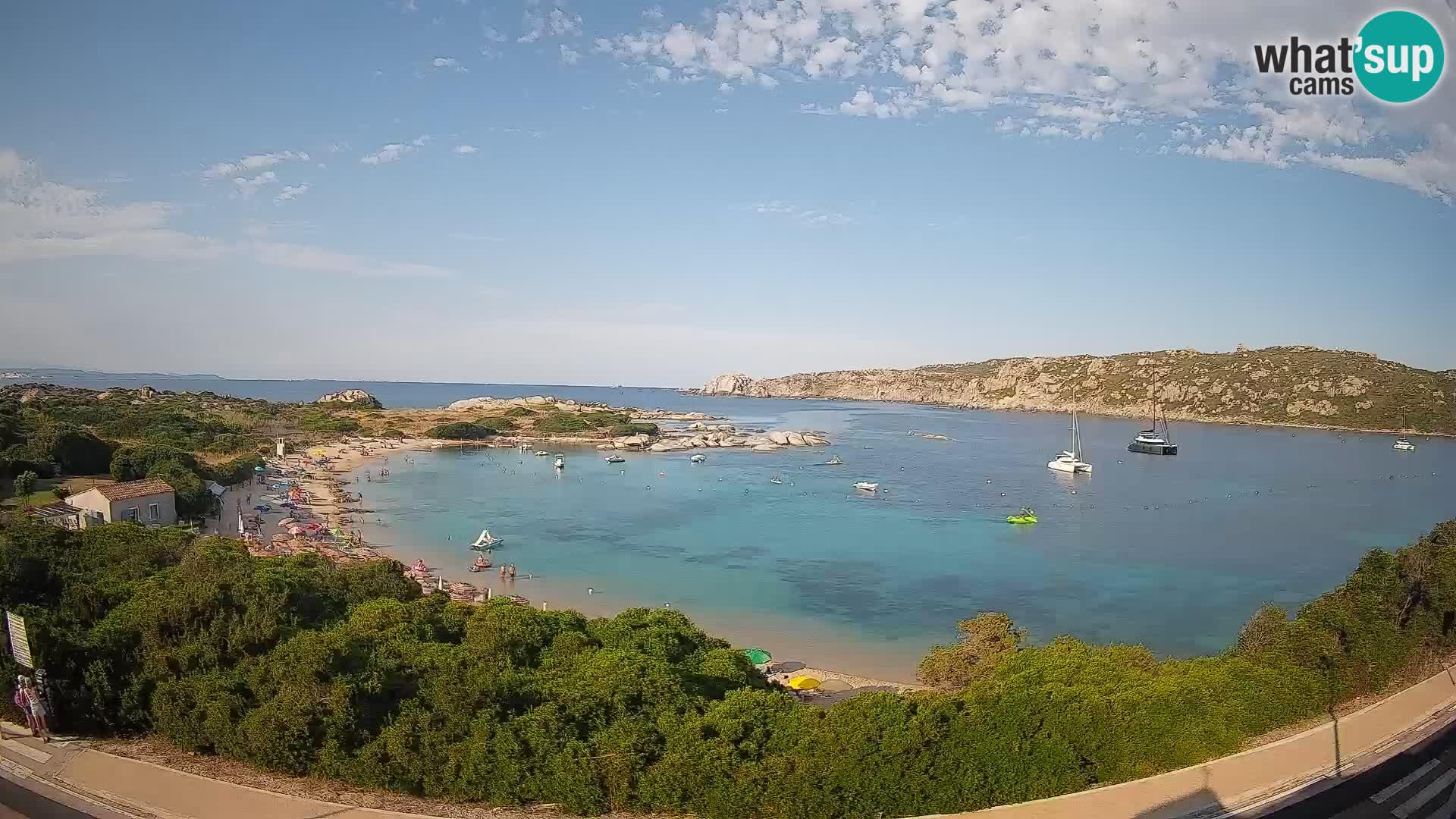 Webcam Rena di Levante – Live View from Capo Testa