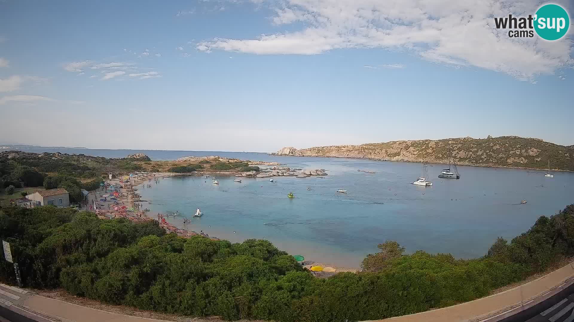 Webcam Rena di Levante – Vista en directo desde Capo Testa