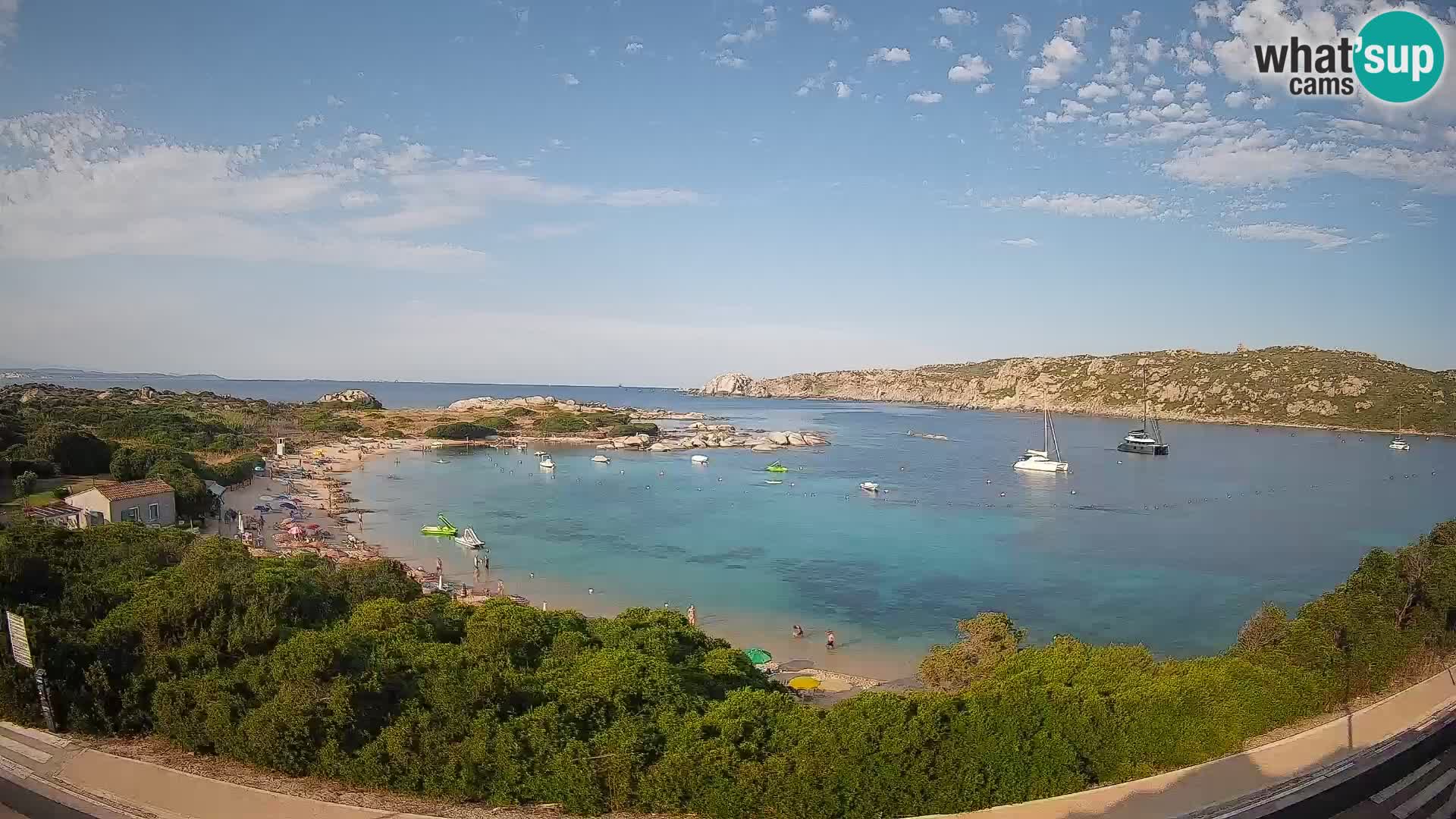 Webcam Rena di Levante – Vista en directo desde Capo Testa