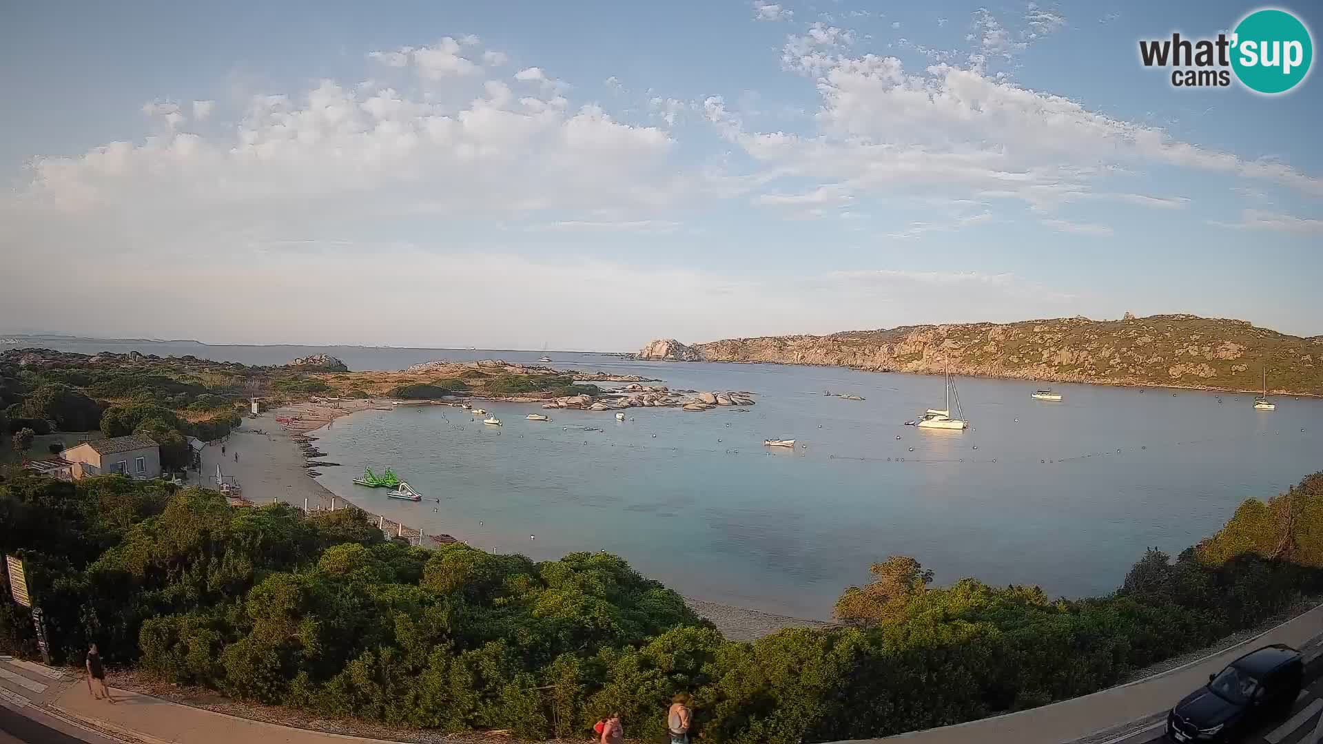 Webcam Rena di Levante – Live View from Capo Testa