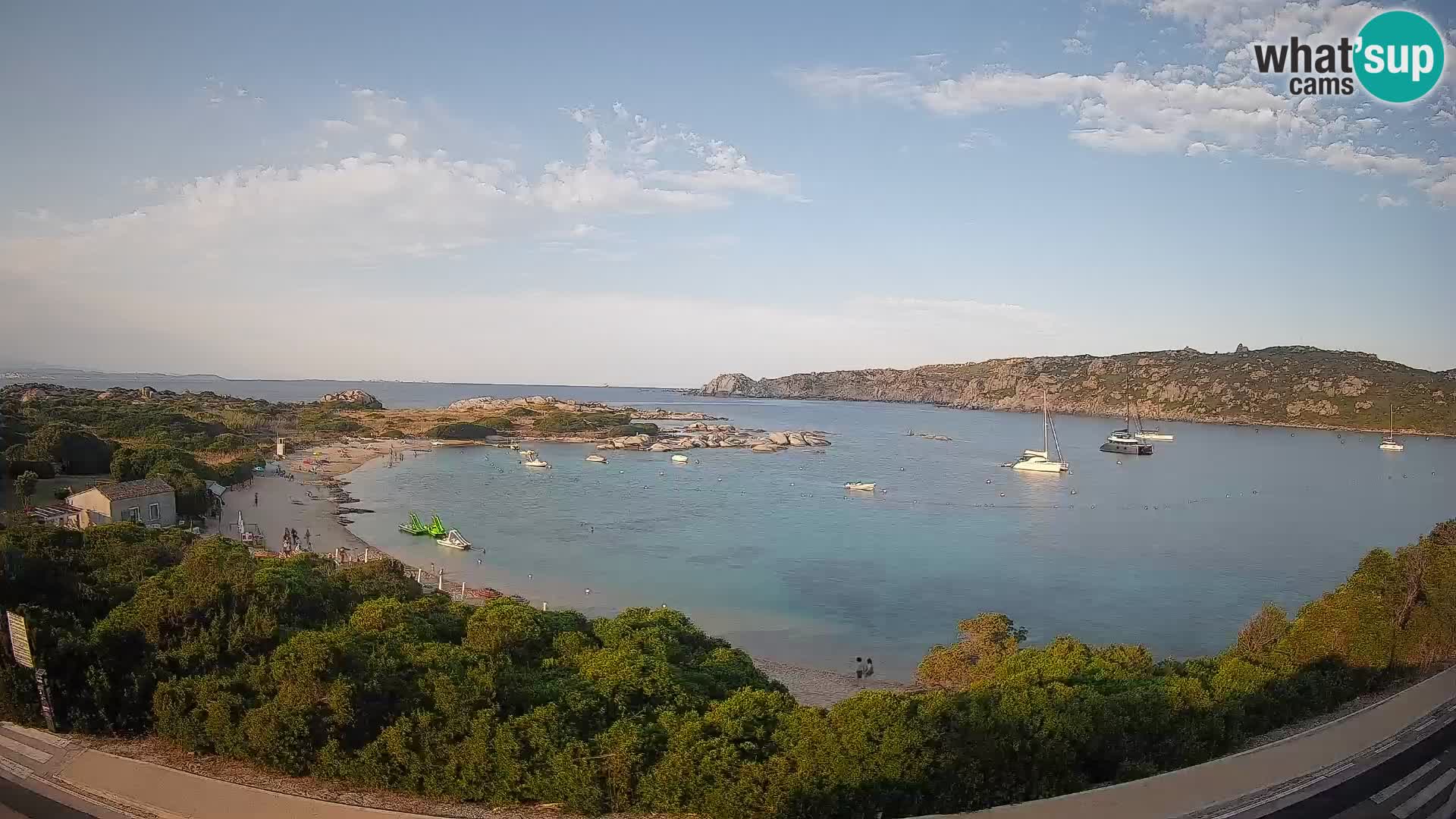 Webcam Rena di Levante – Vue en direct depuis Capo Testa
