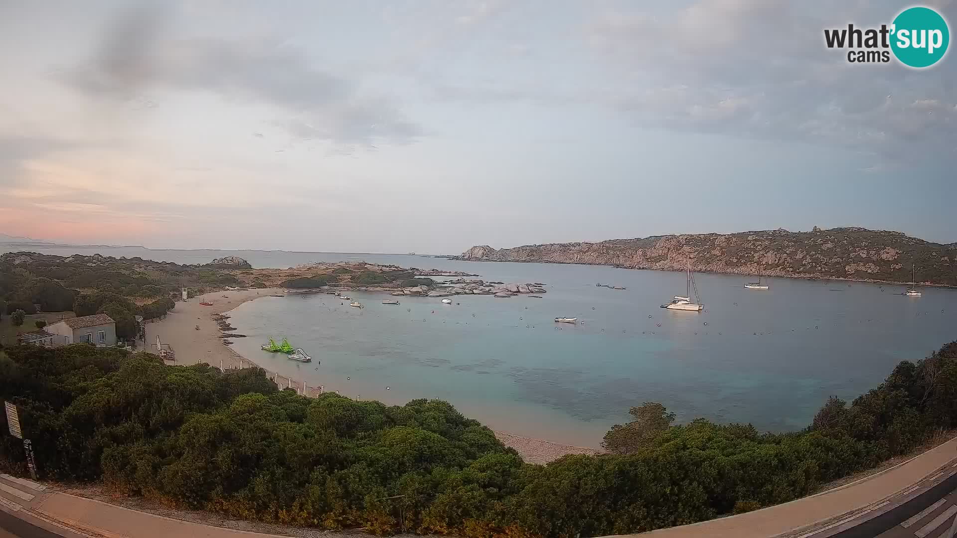 Webcam Rena di Levante – Vista en directo desde Capo Testa