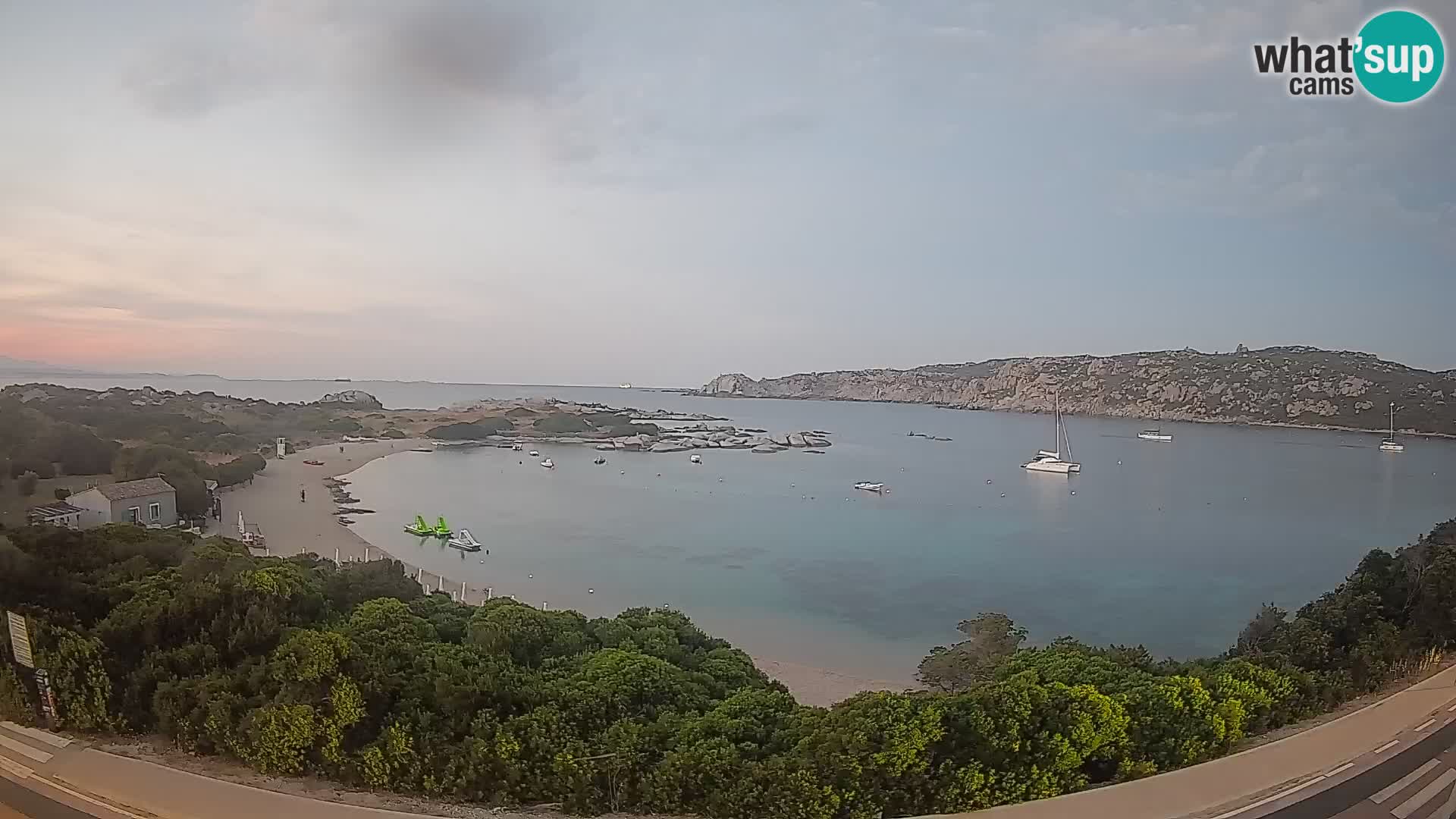 Webcam Rena di Levante – Live View from Capo Testa