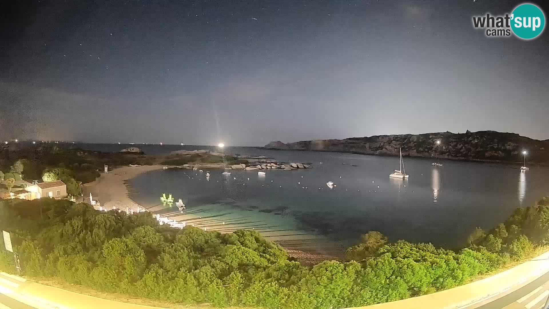 Webcam Rena di Levante – Live View from Capo Testa