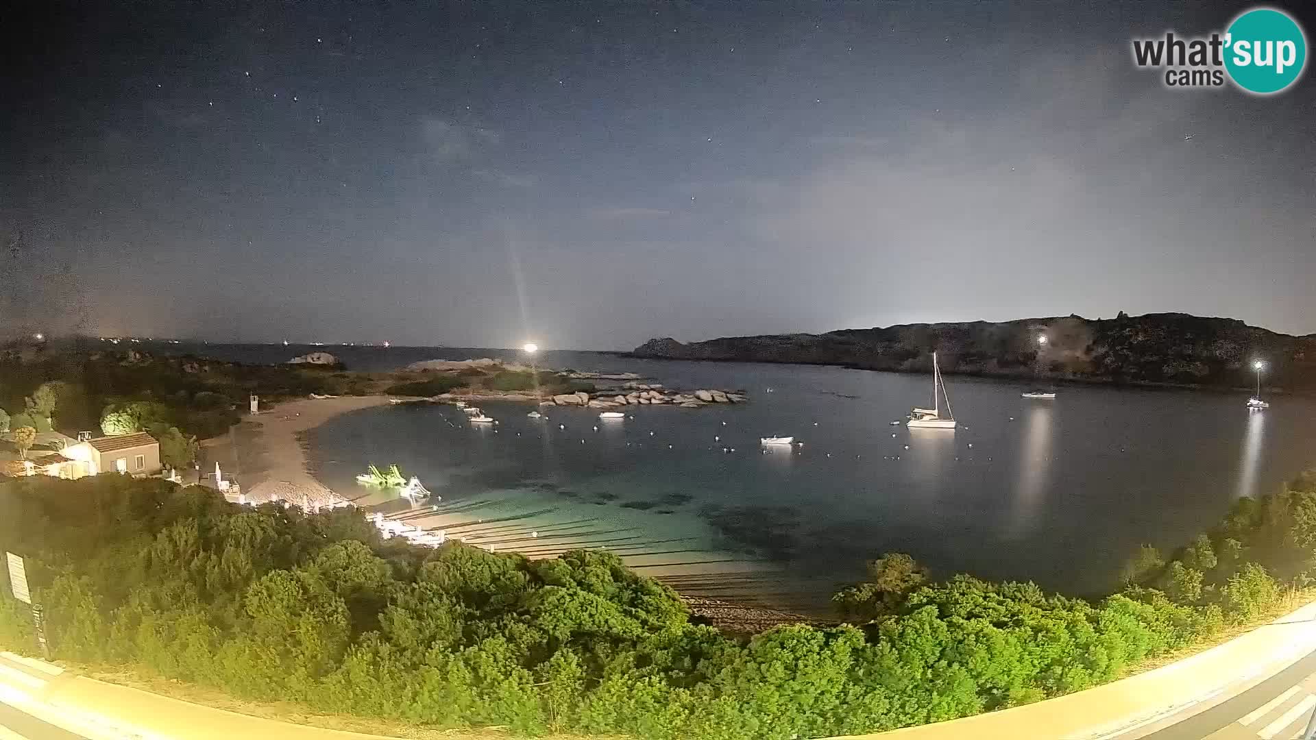Webcam Rena di Levante – Live View from Capo Testa