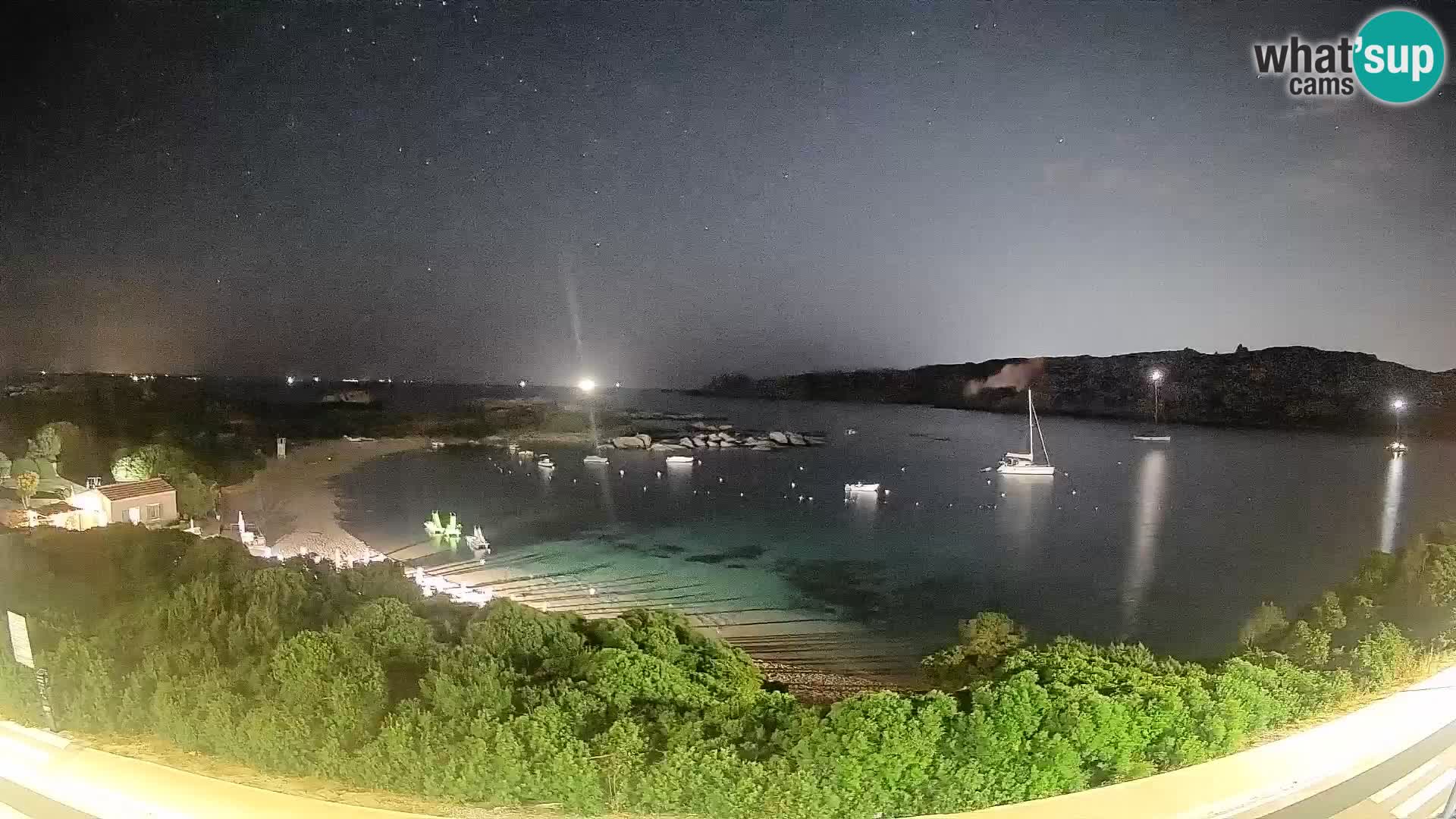 Webcam Rena di Levante – Live View from Capo Testa