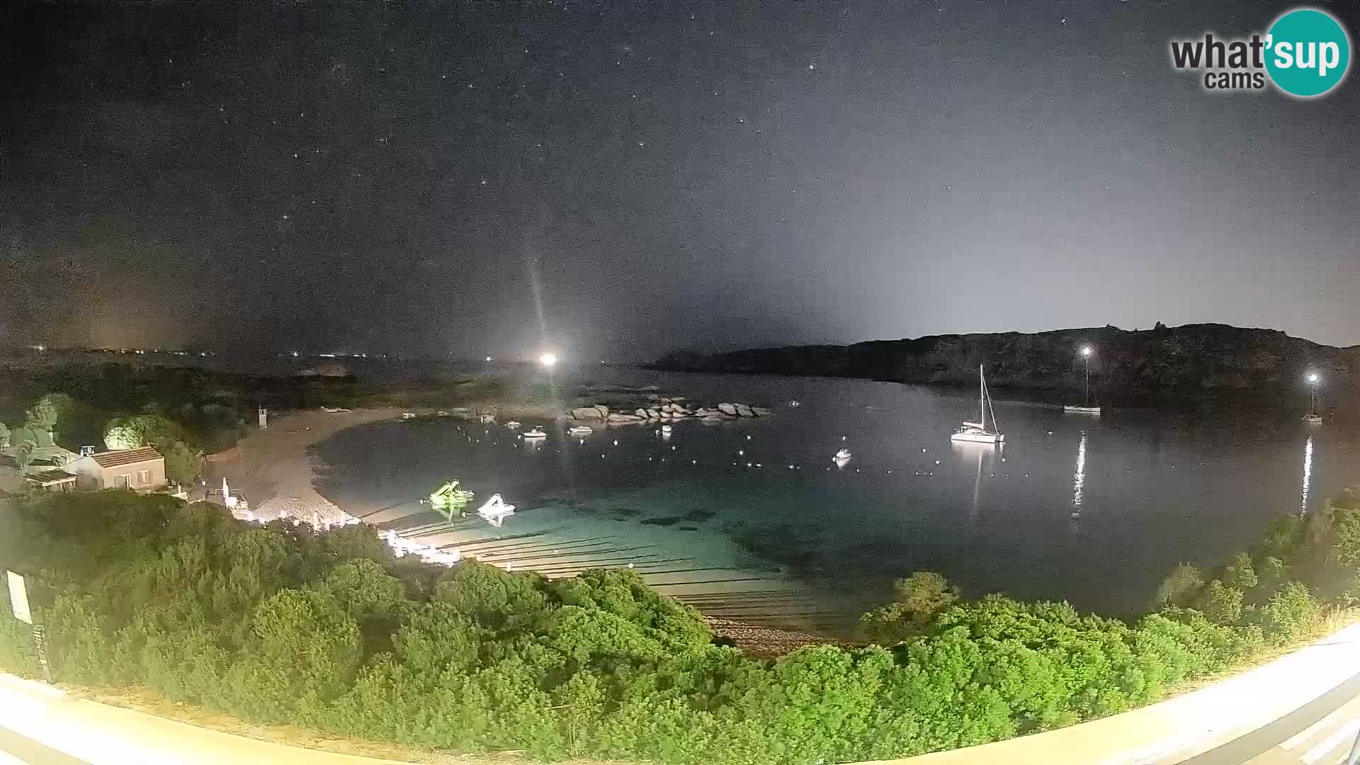 Webcam Rena di Levante – Live View from Capo Testa