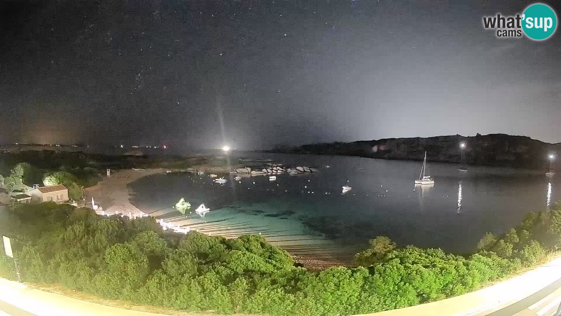 Spletna kamera Rena di Levante – Pogled v živo na Capo Testa