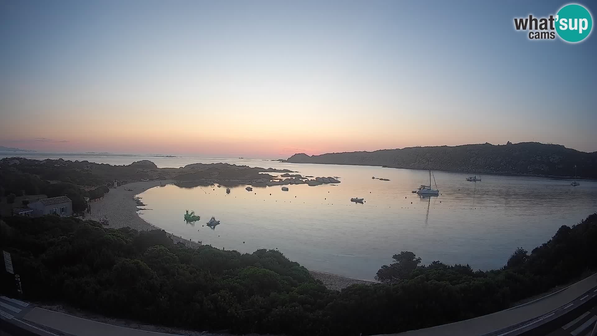 Webcam Rena di Levante – Vista en directo desde Capo Testa
