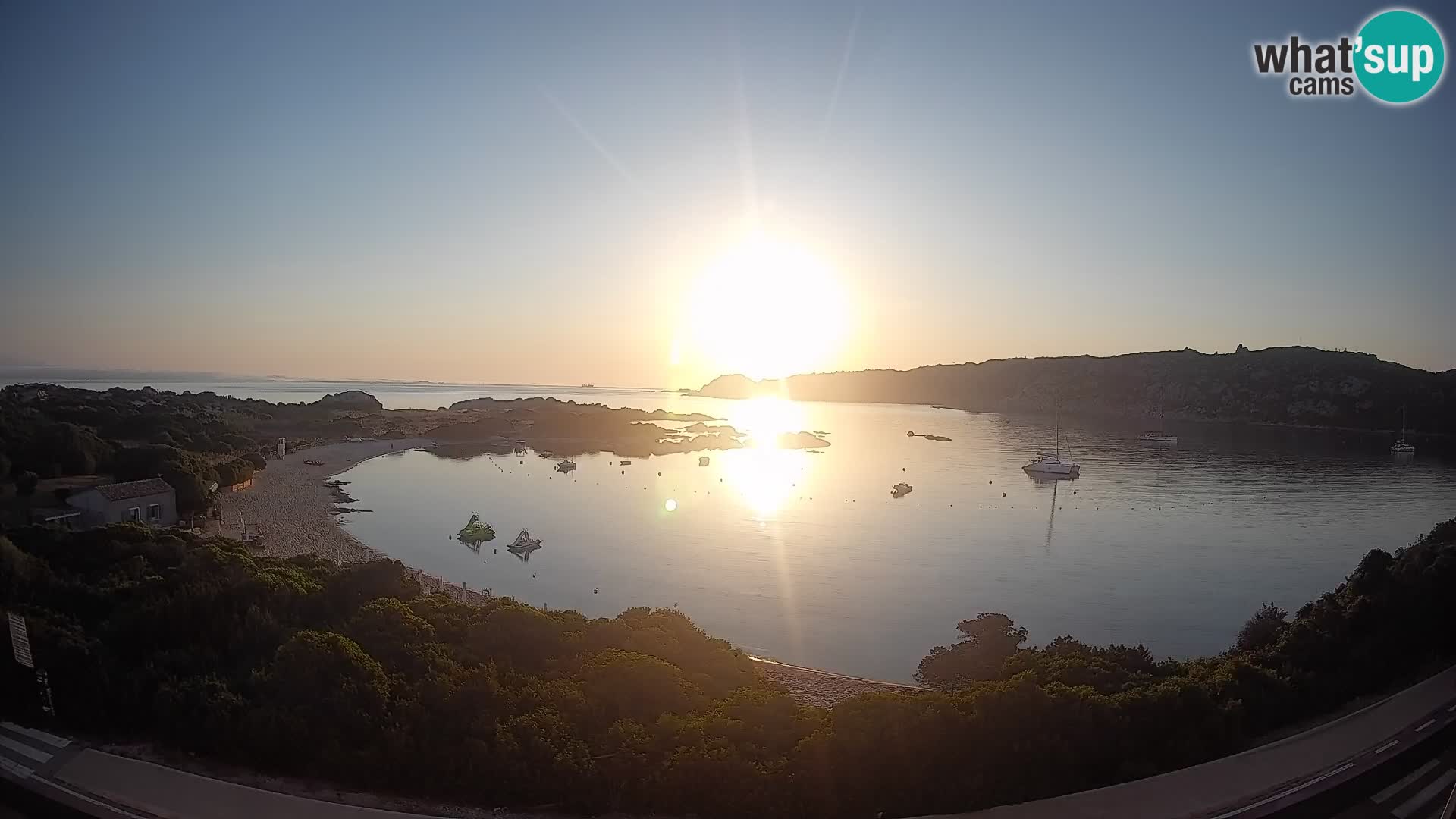 Webcam Rena di Levante – Vue en direct depuis Capo Testa