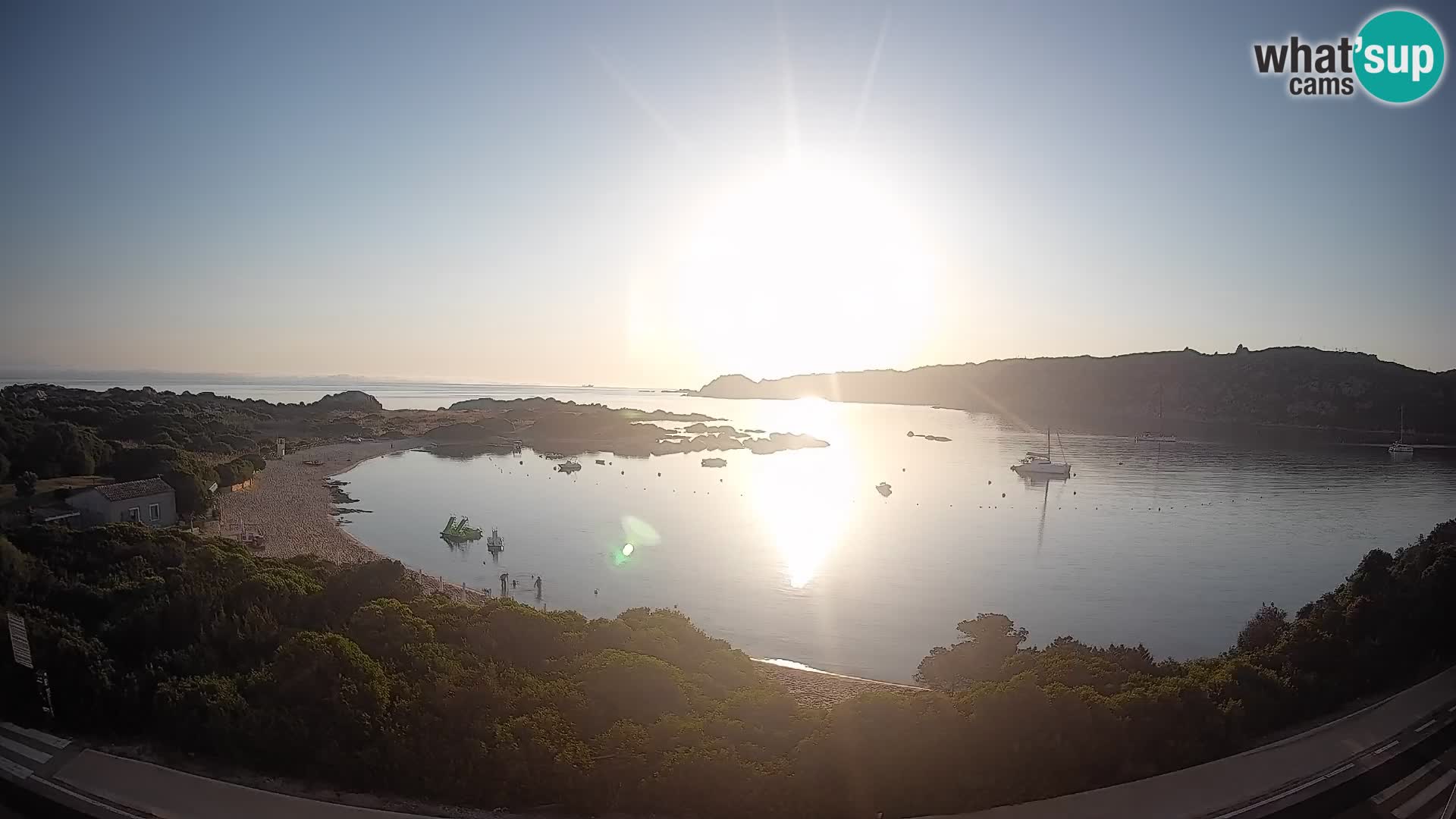 Webcam Rena di Levante – Vista en directo desde Capo Testa