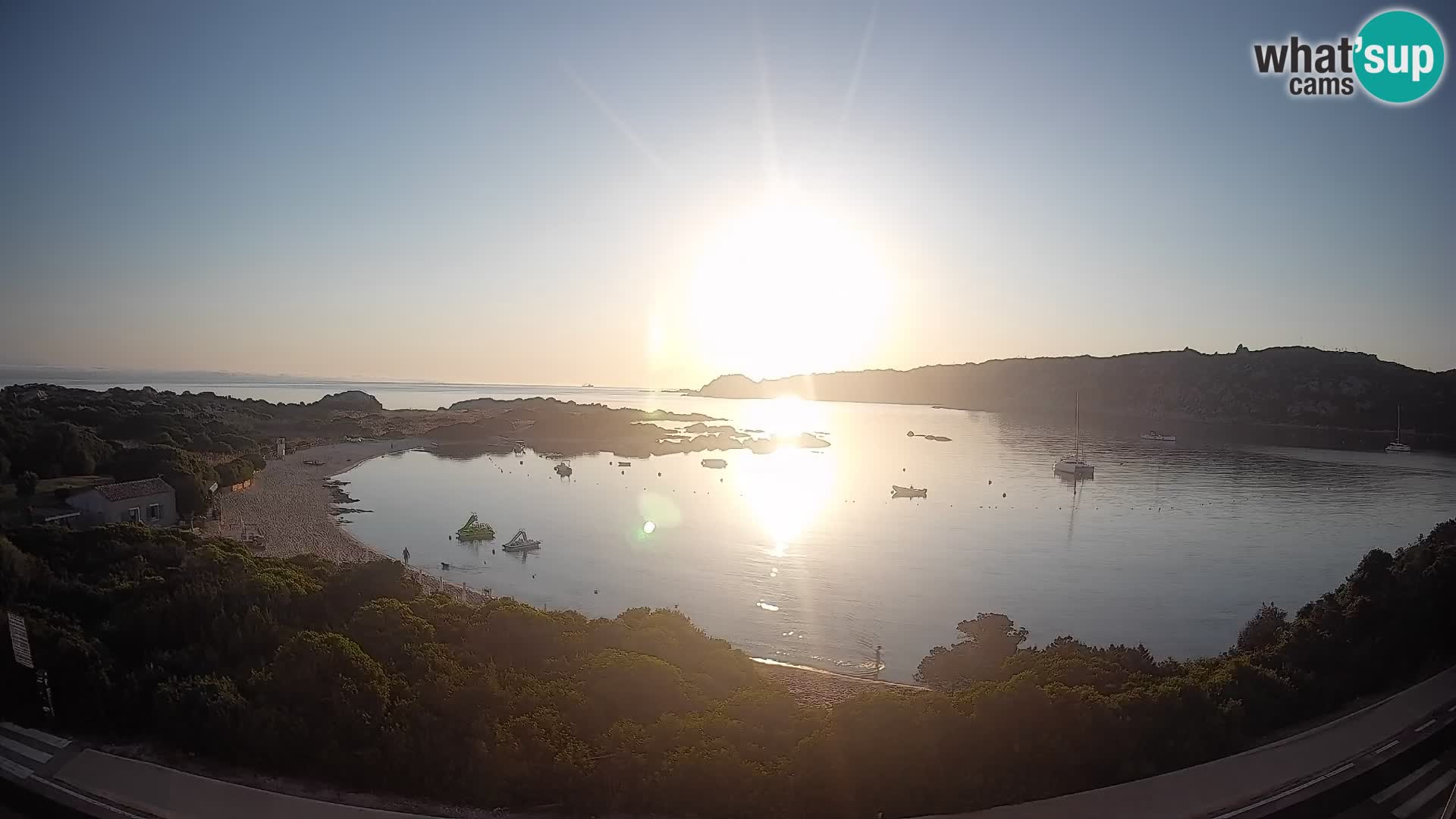 Webcam Rena di Levante – Vista live da Capo Testa