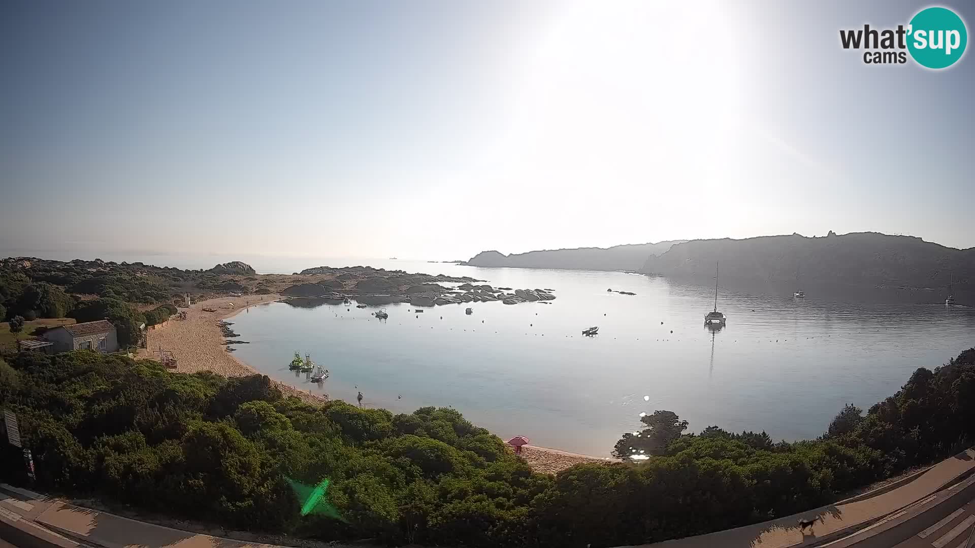 Webcam Rena di Levante – Live View from Capo Testa