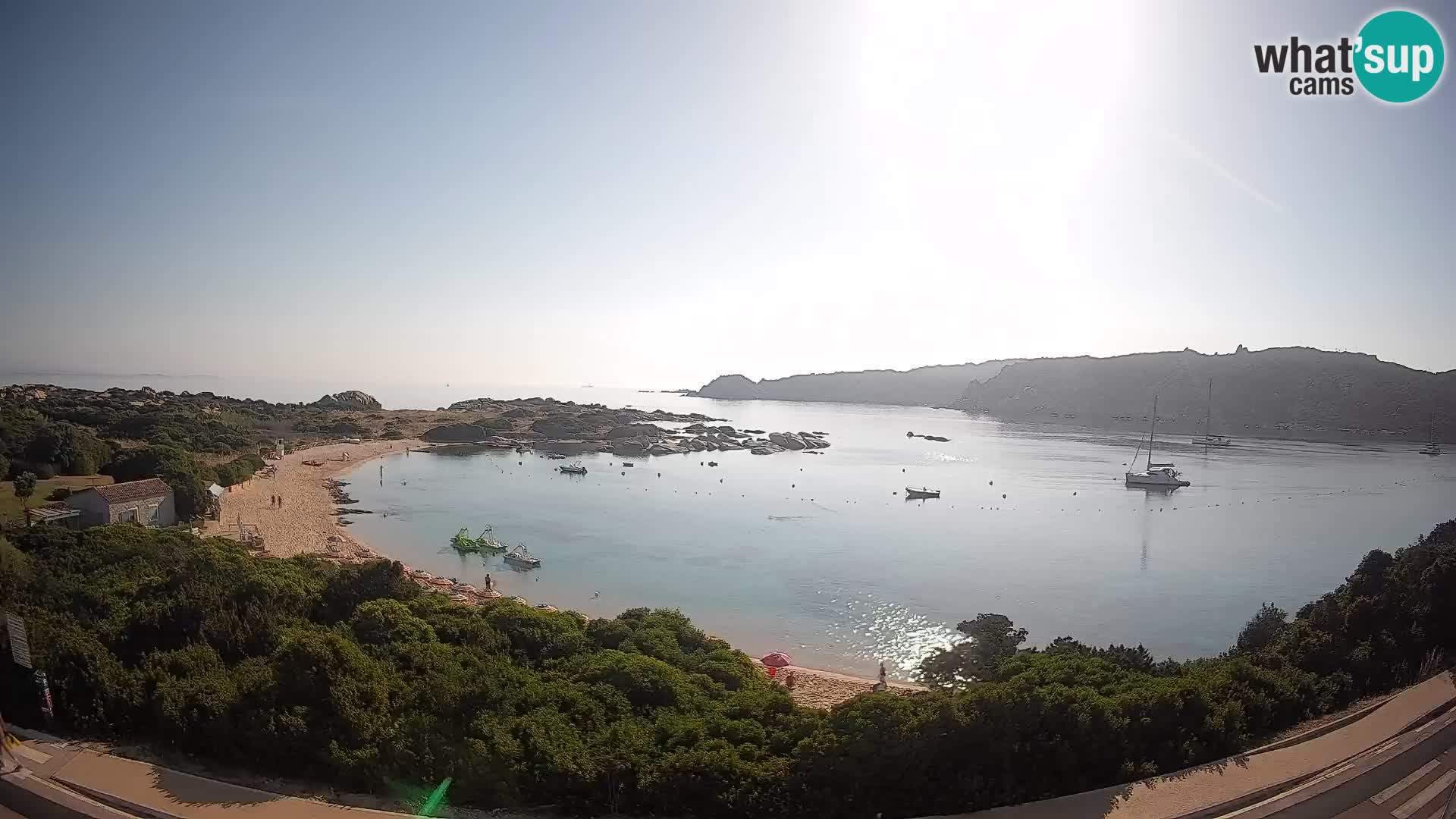 Webcam Rena di Levante – Live View from Capo Testa