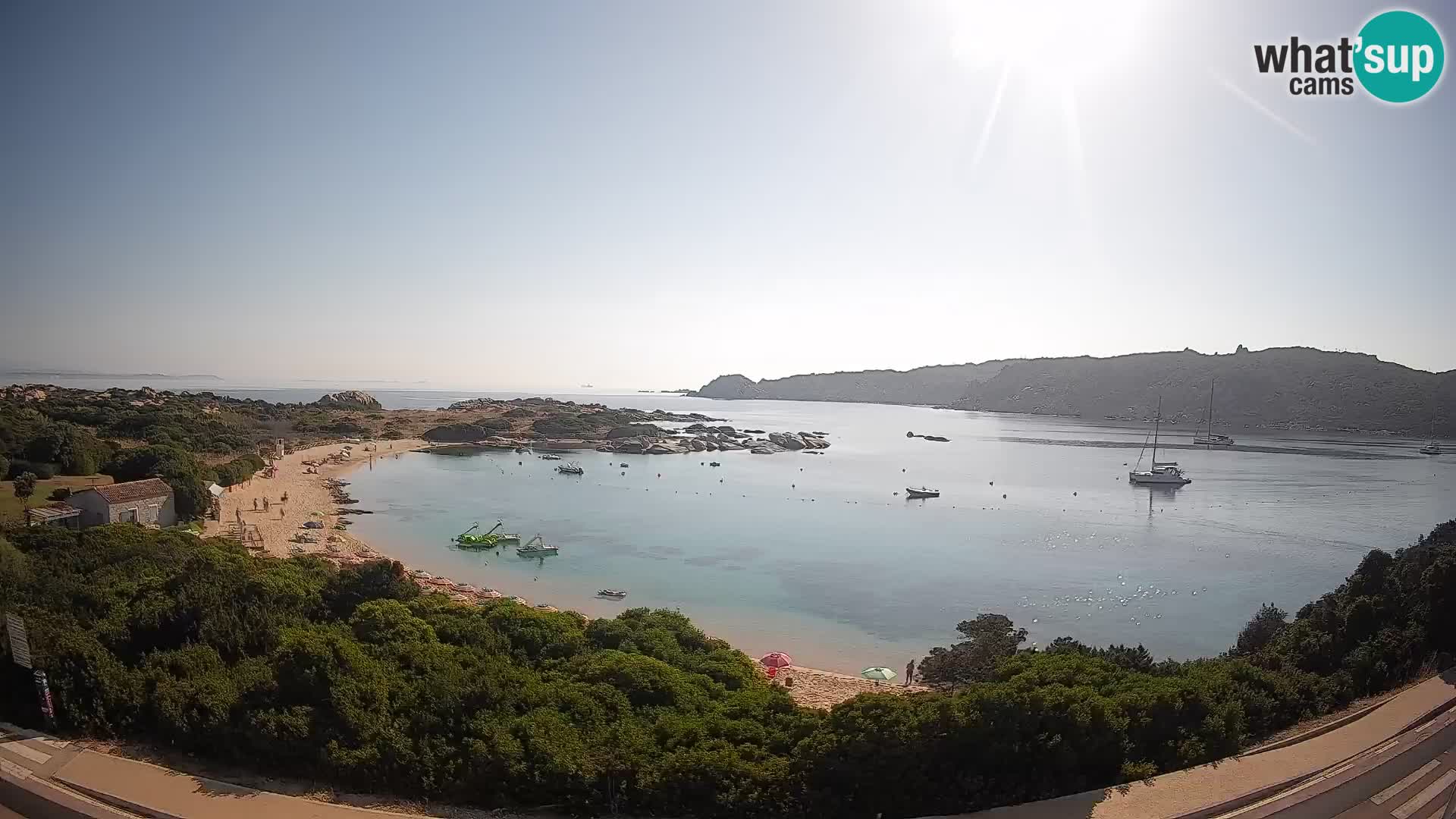 Webcam Rena di Levante – Vista en directo desde Capo Testa