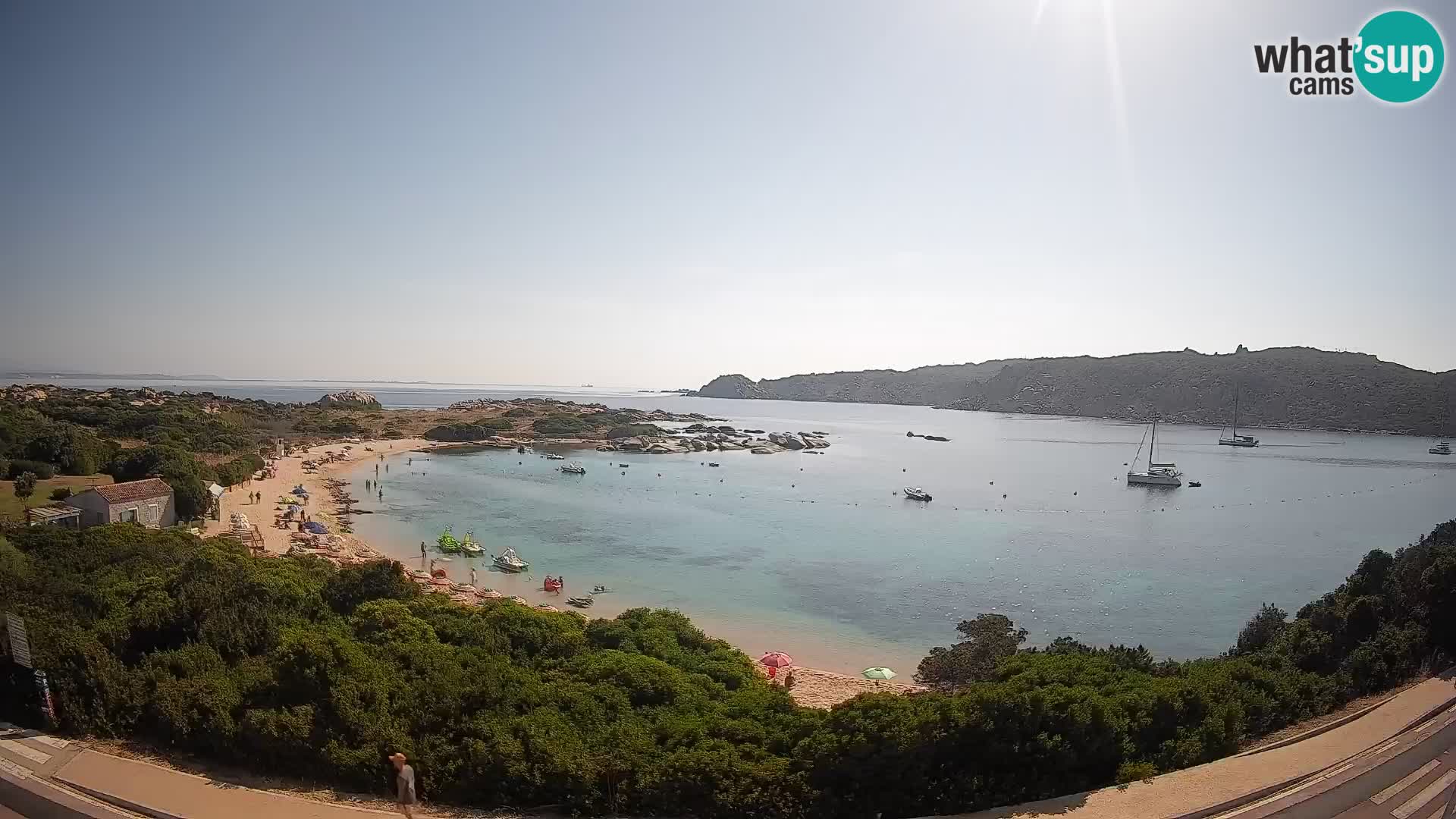 Spletna kamera Rena di Levante – Pogled v živo na Capo Testa
