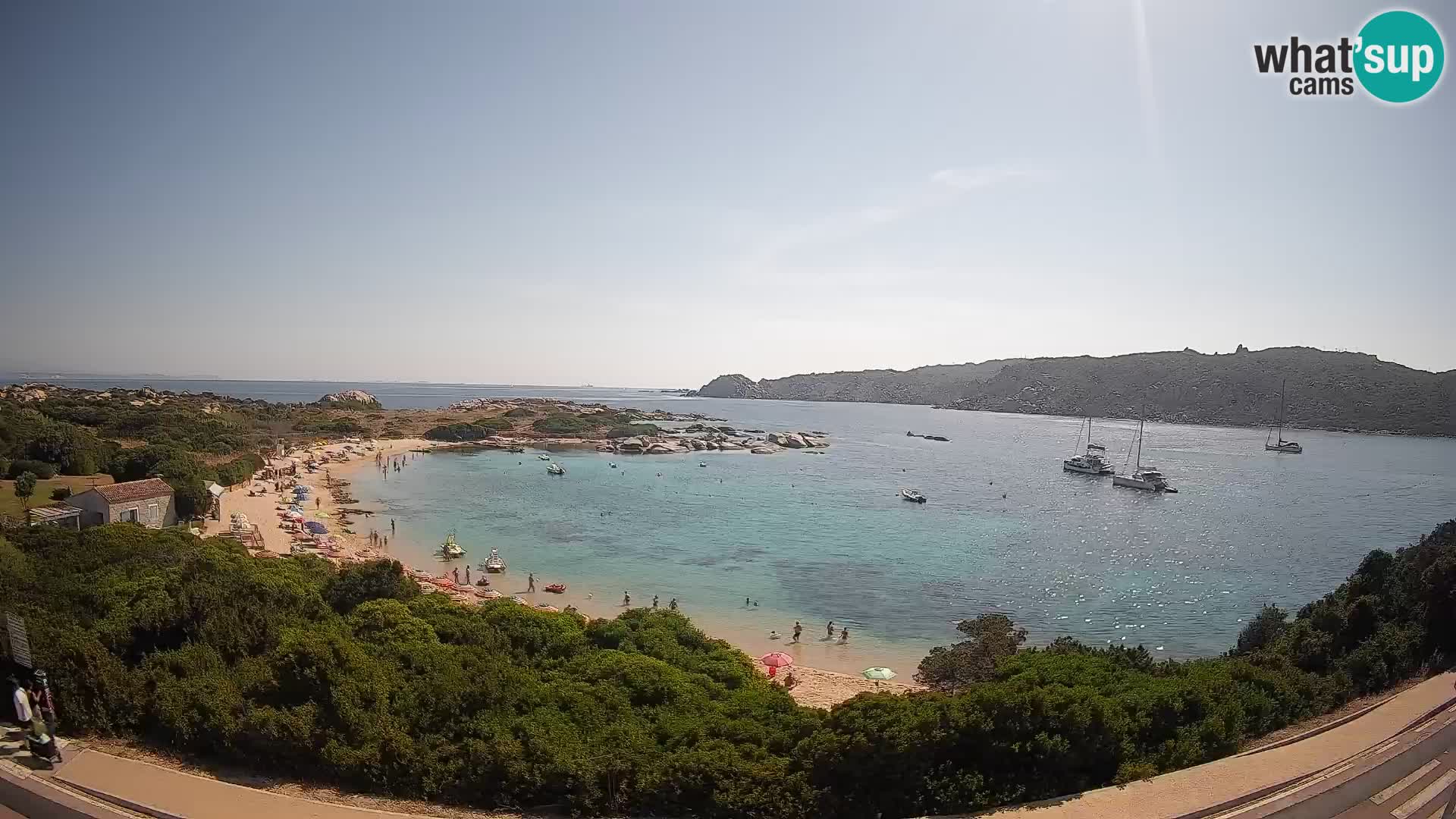 Webcam Rena di Levante – Live View from Capo Testa