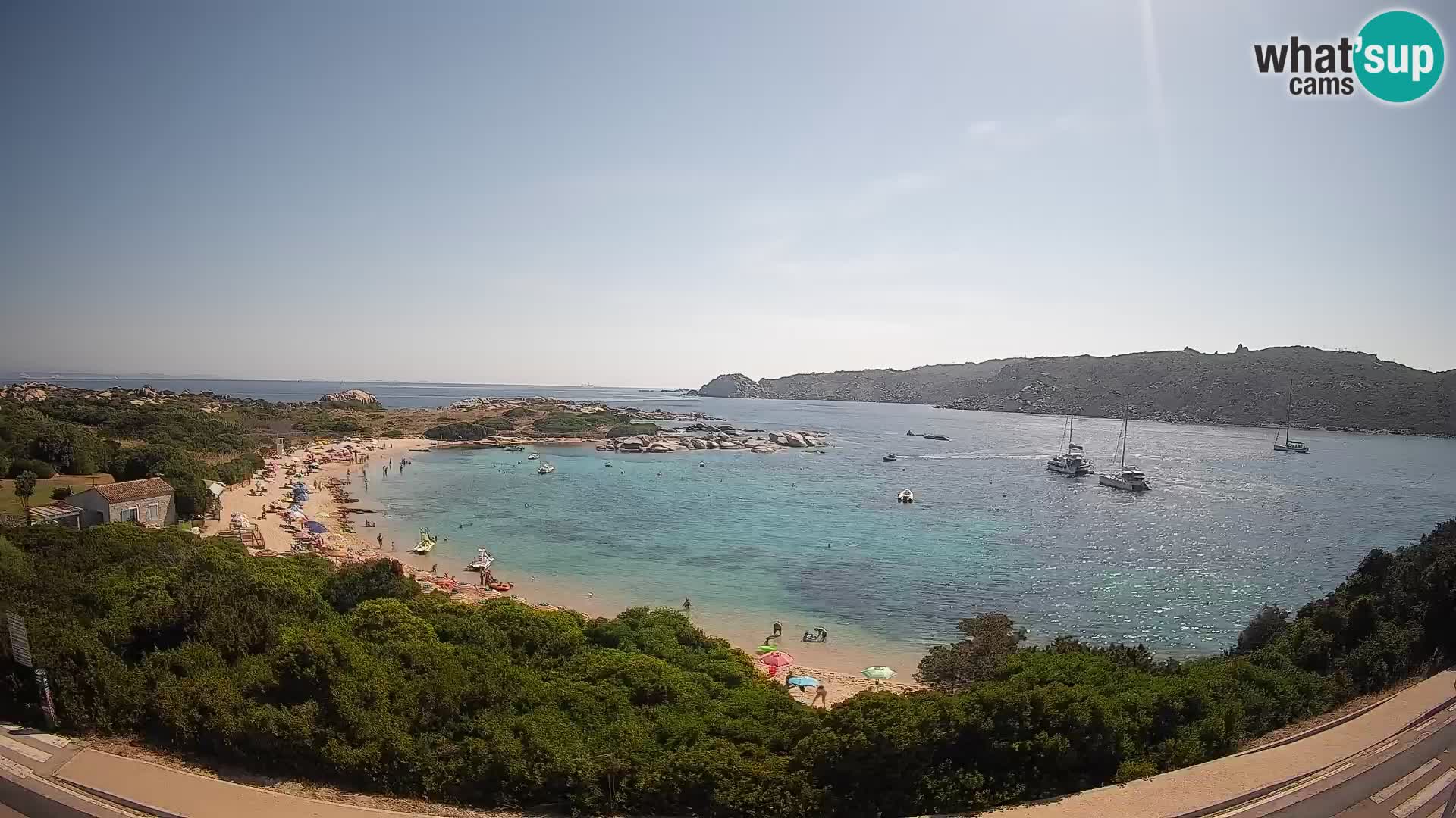 Webcam Rena di Levante – Vista en directo desde Capo Testa