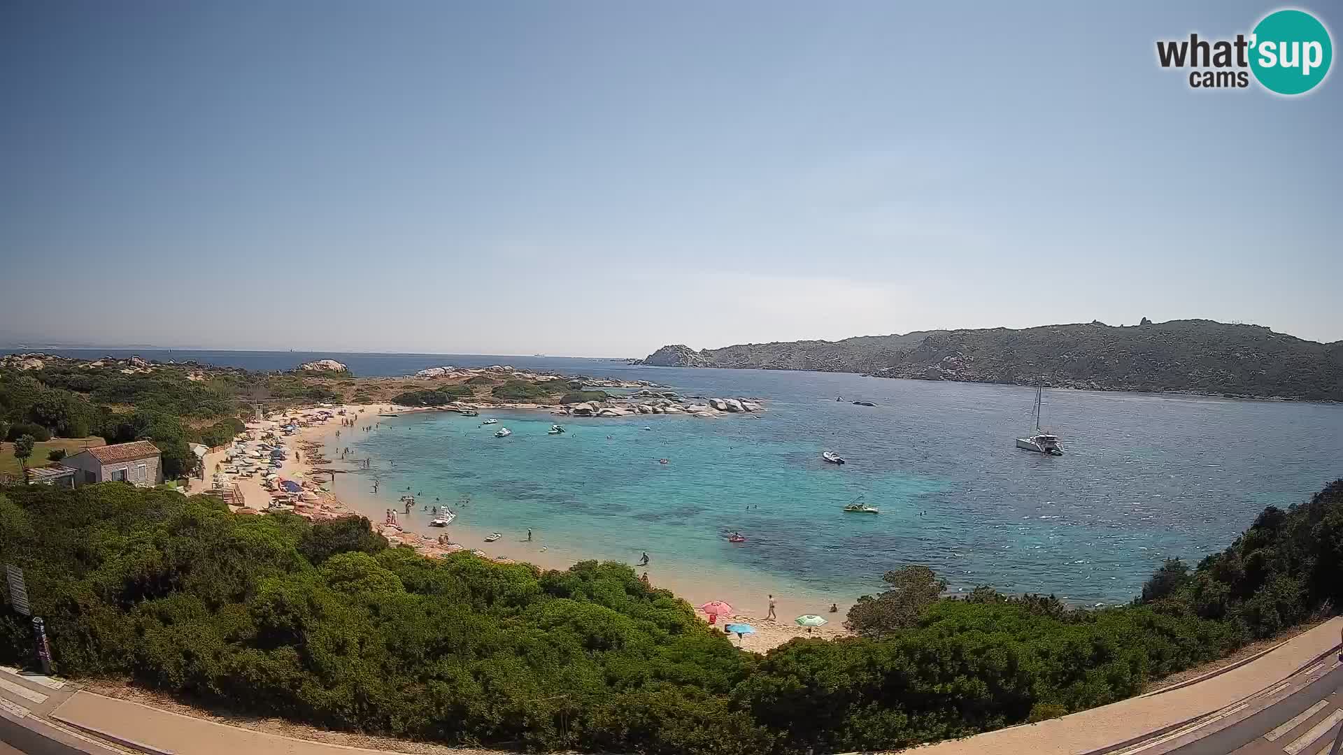 Webcam Rena di Levante – Vue en direct depuis Capo Testa
