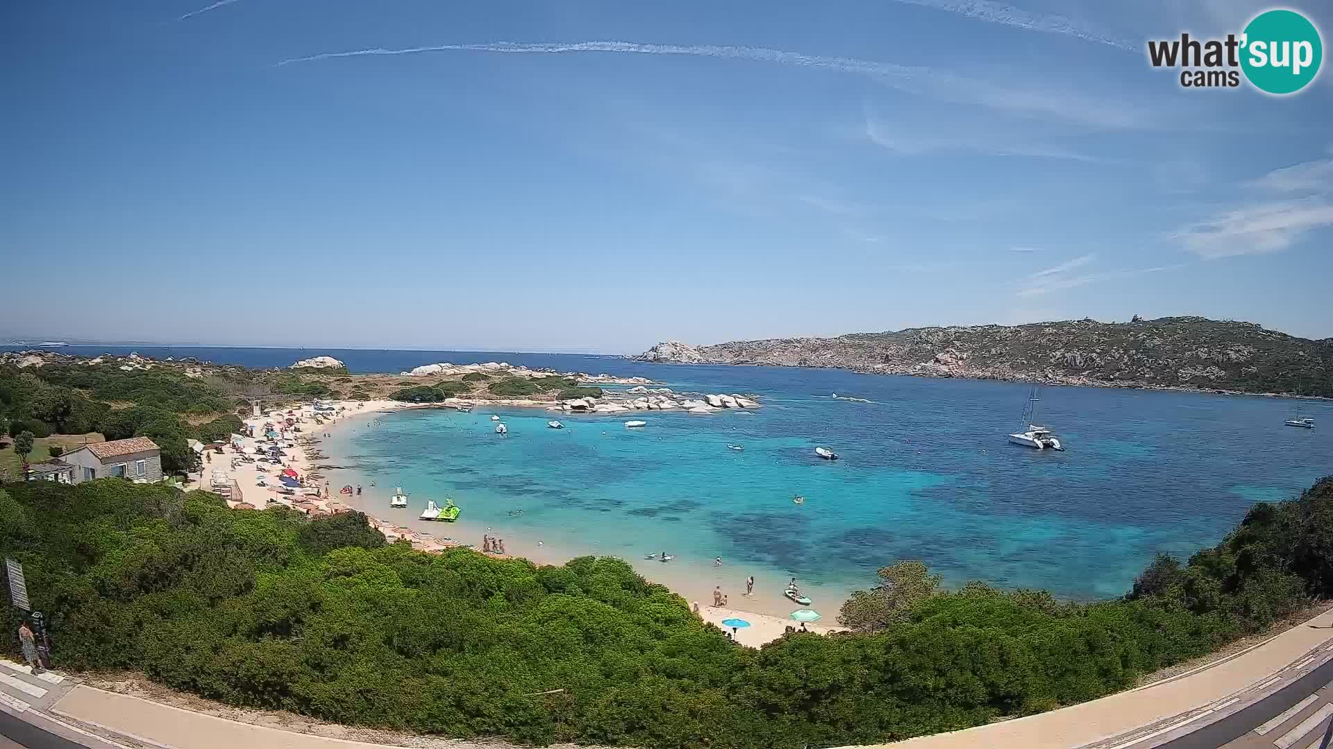 Webcam Rena di Levante – Live View from Capo Testa