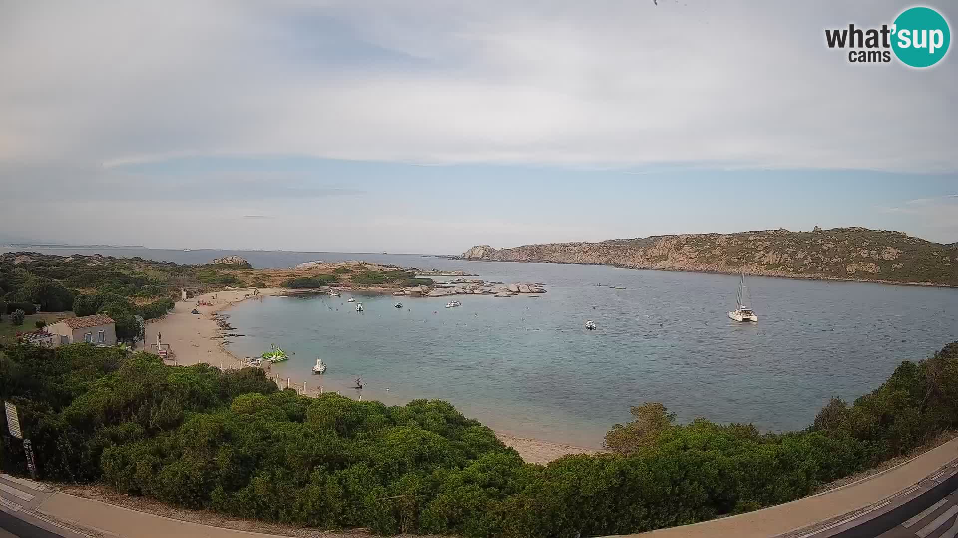 Webcam Rena di Levante – Vista en directo desde Capo Testa
