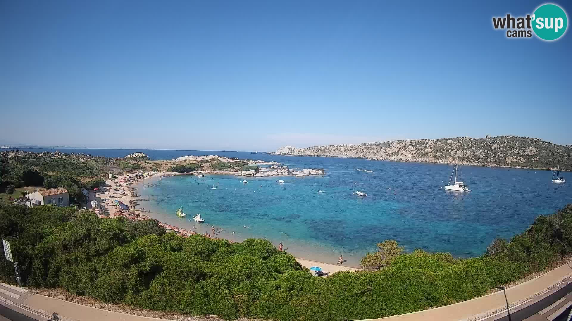 Webcam Rena di Levante – Vista en directo desde Capo Testa