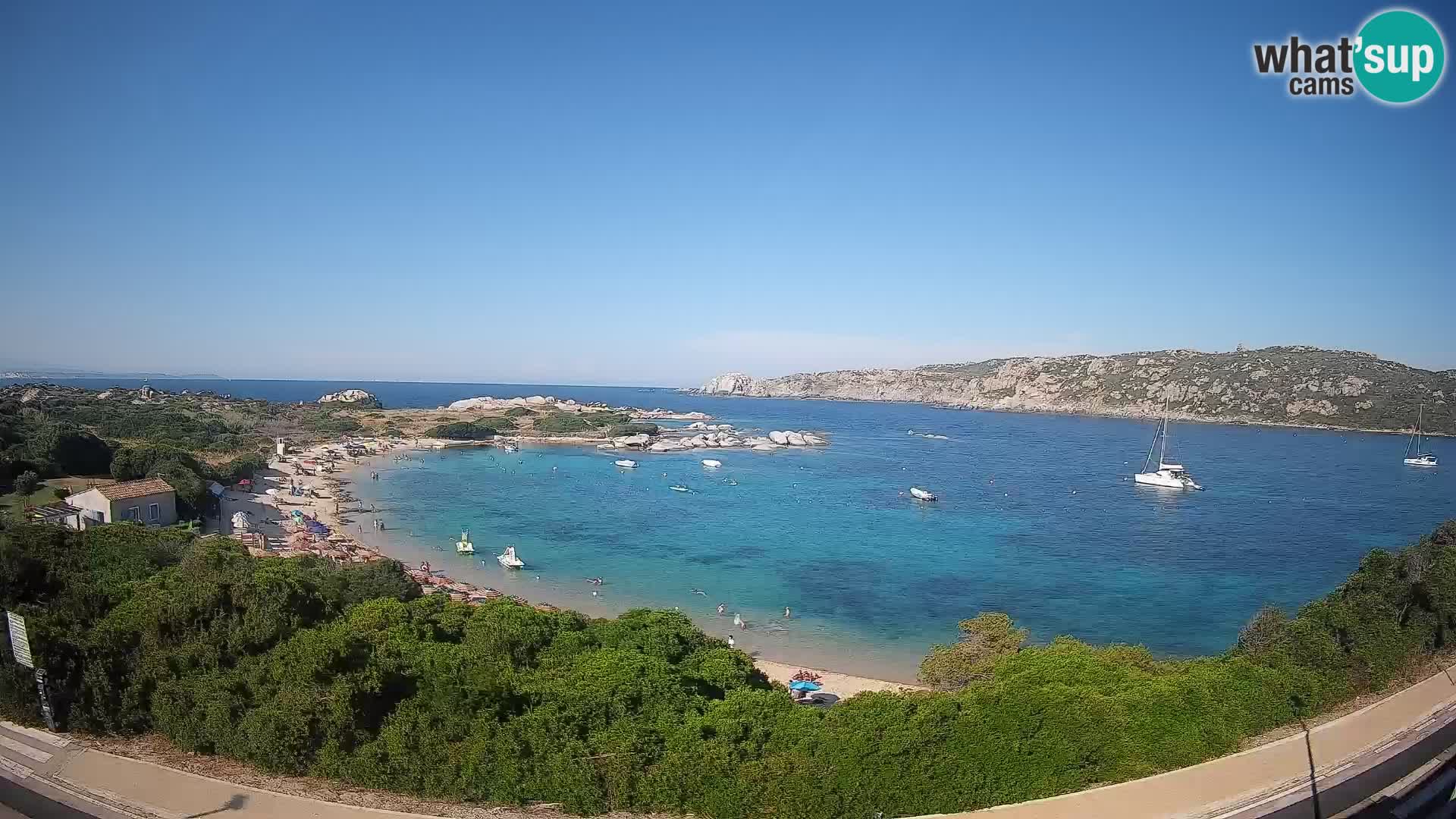 Webcam Rena di Levante – Vista en directo desde Capo Testa