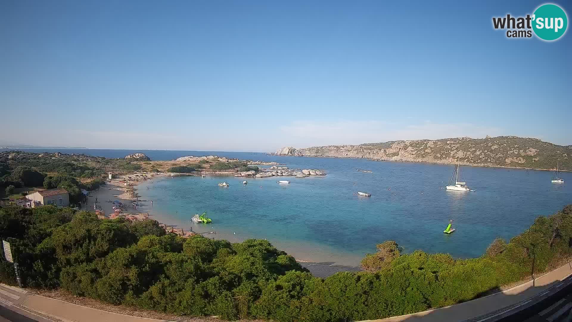 Webcam Rena di Levante – Vista en directo desde Capo Testa