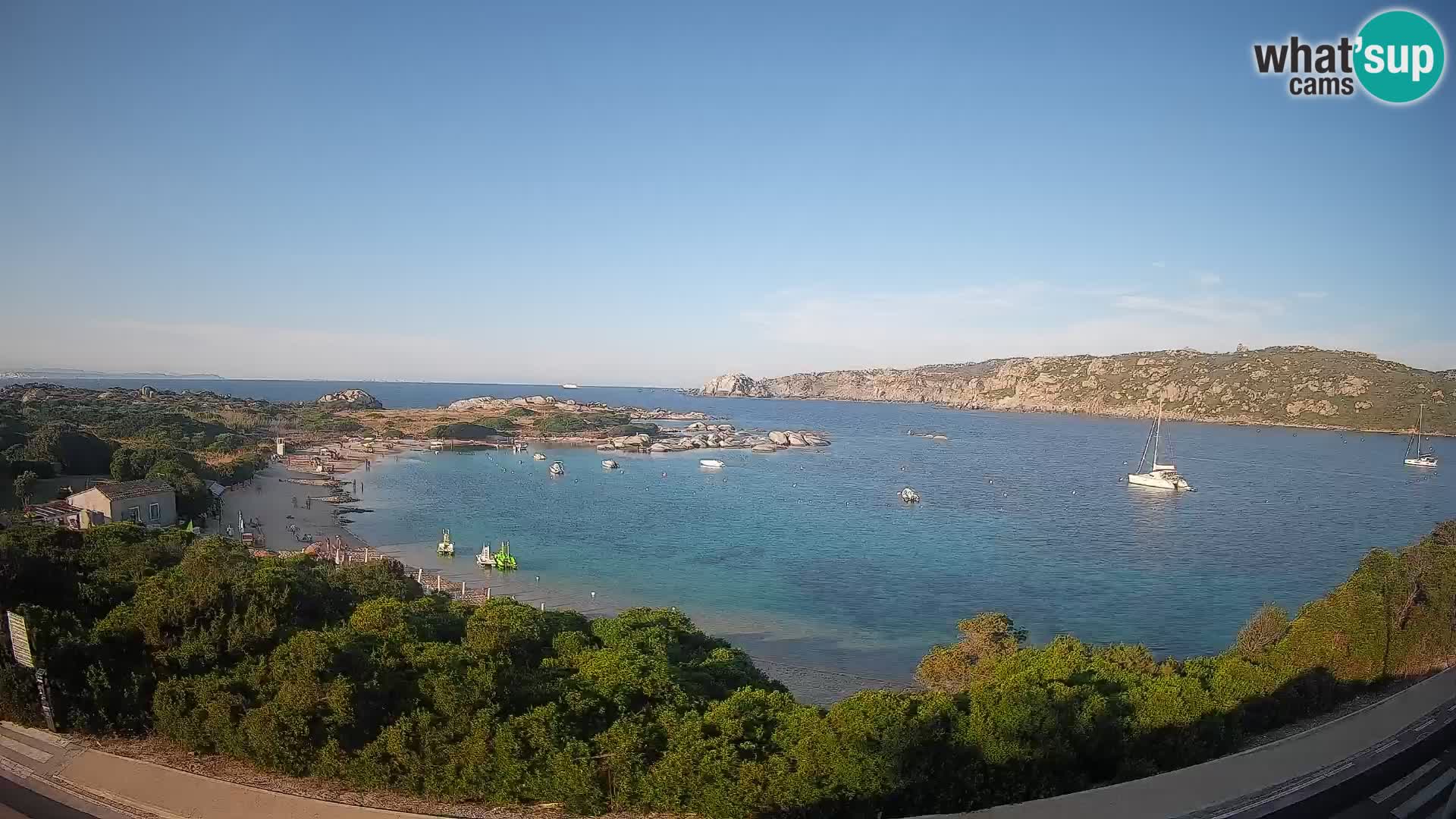 Webcam Rena di Levante – Vista live da Capo Testa