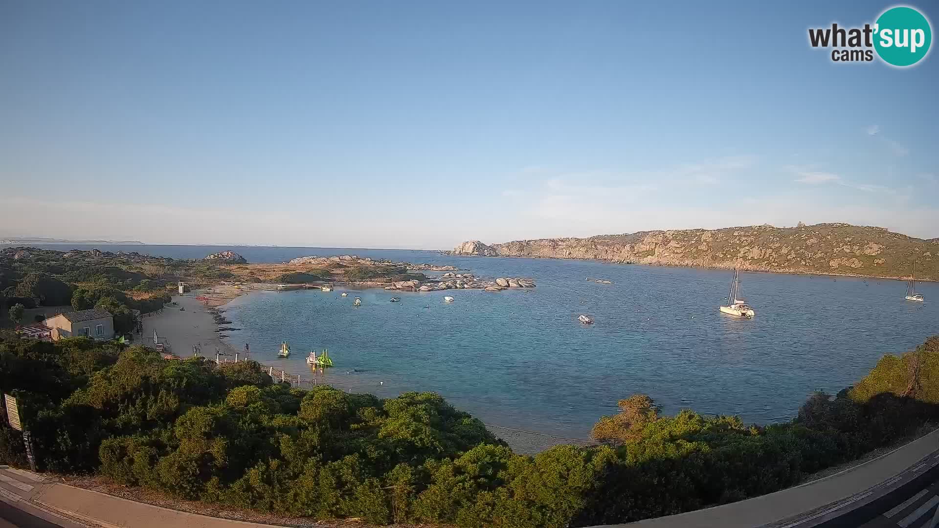 Webcam Rena di Levante – Vue en direct depuis Capo Testa