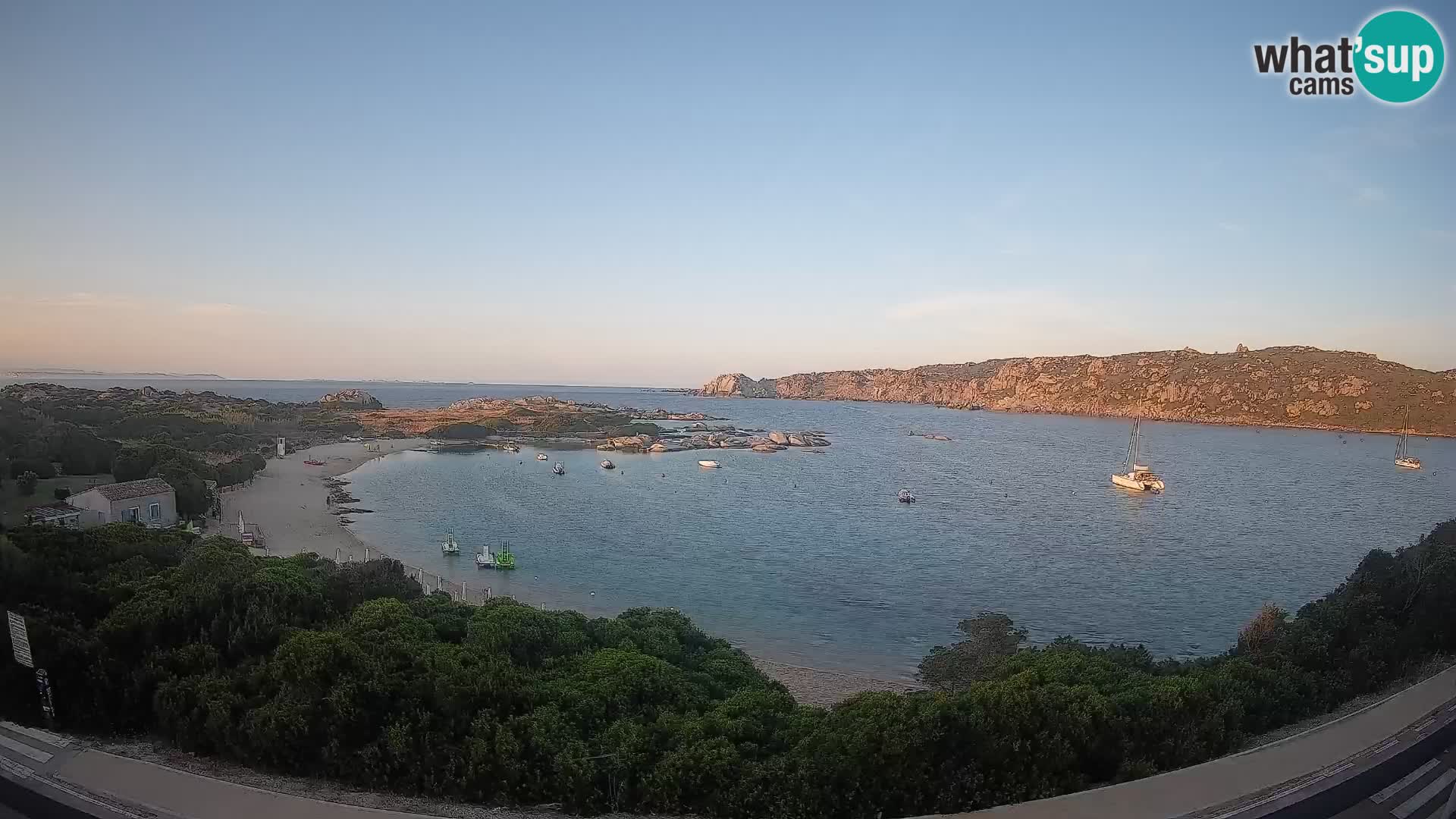Webcam Rena di Levante – Live View from Capo Testa