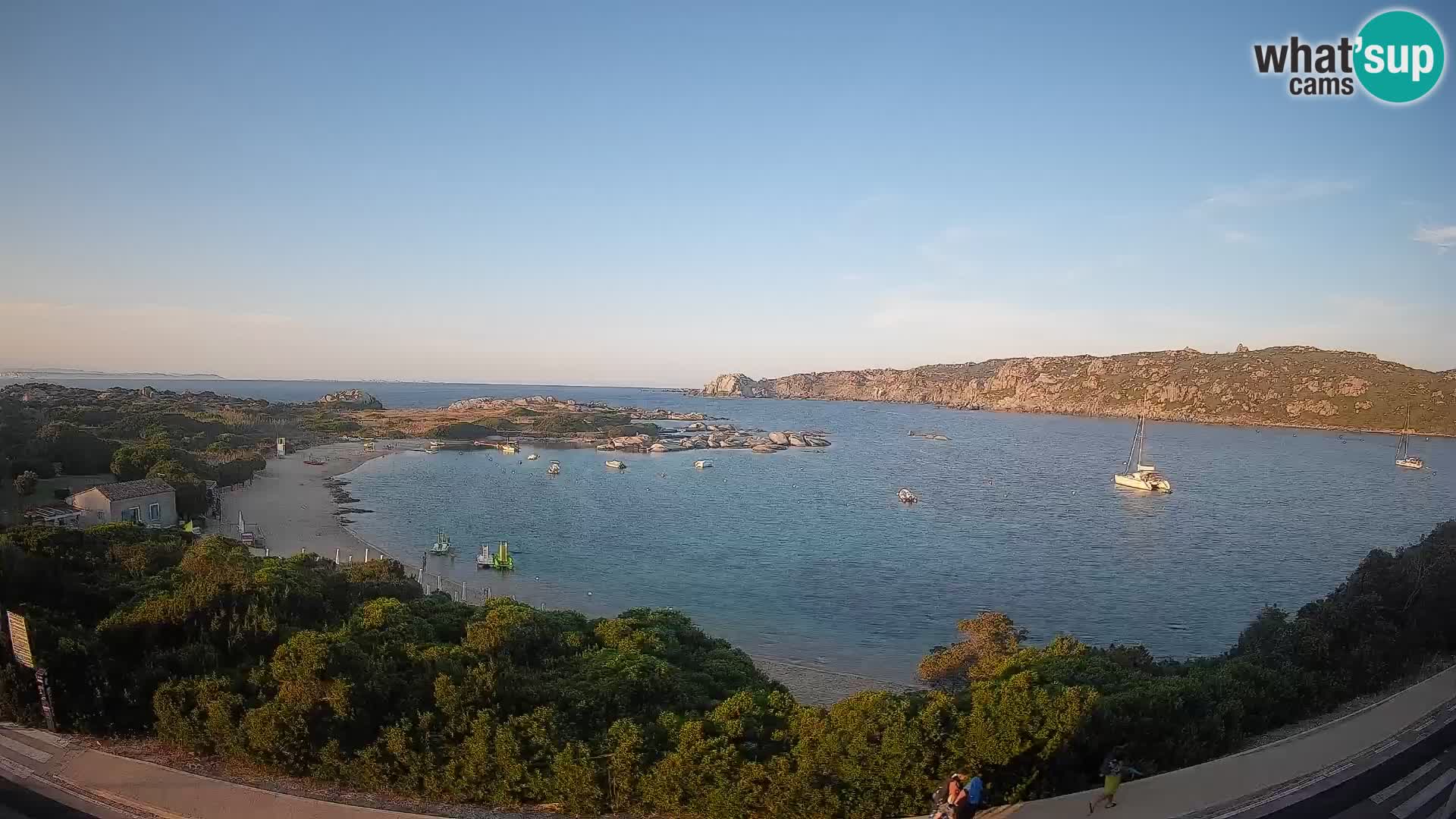 Webcam Rena di Levante – Live View from Capo Testa