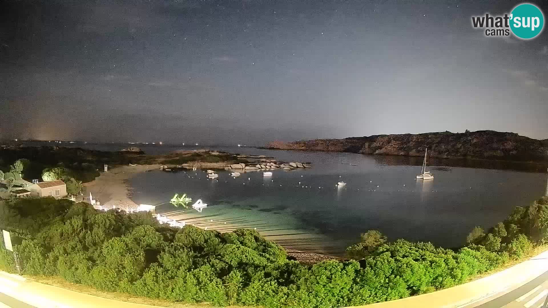 Webcam Rena di Levante – Live View from Capo Testa