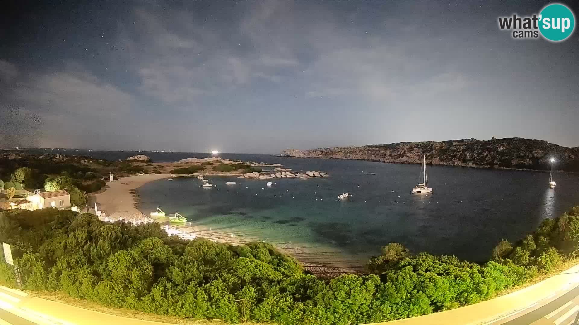 Webcam Rena di Levante – Live View from Capo Testa