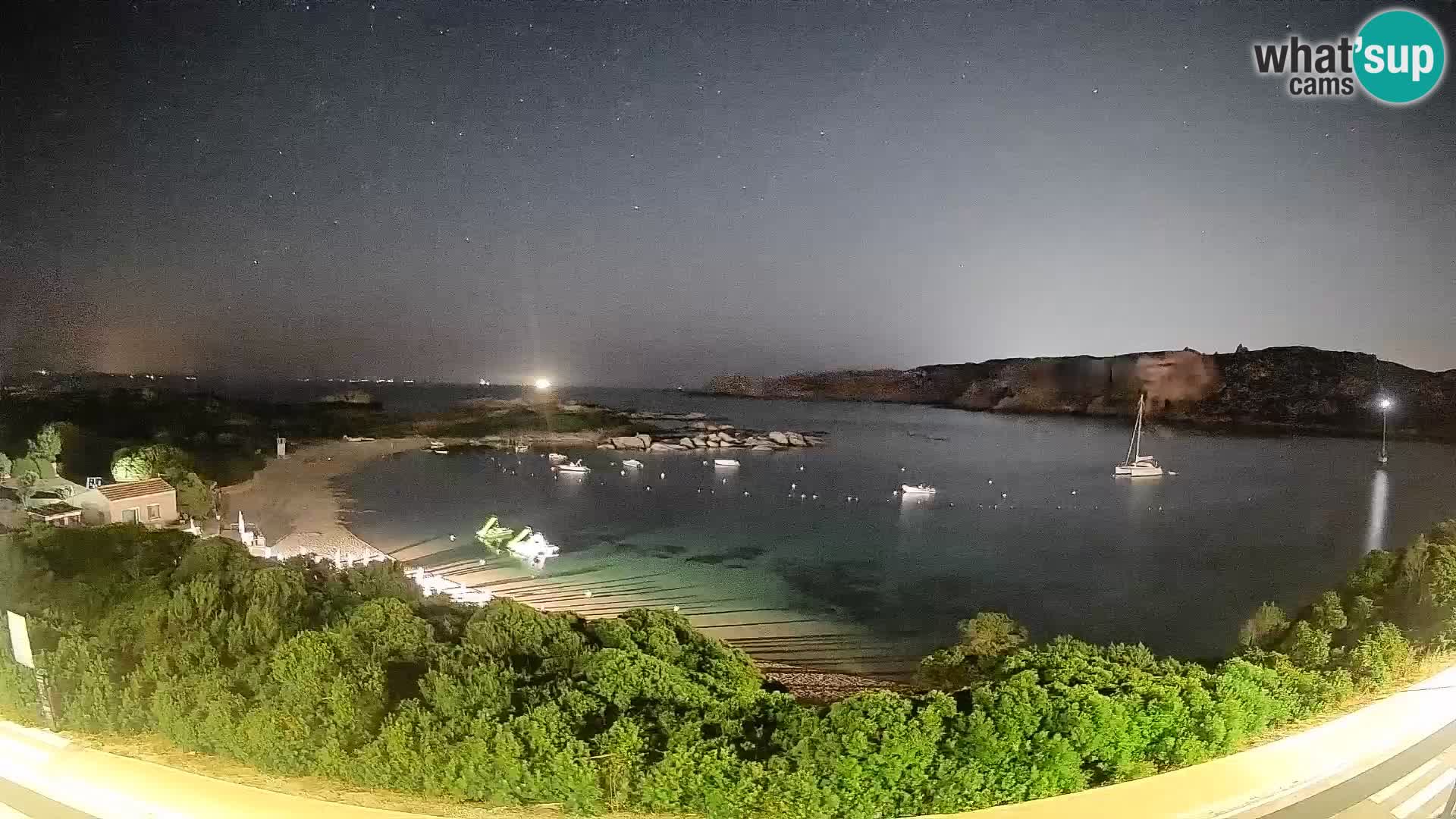 Webcam Rena di Levante – Vue en direct depuis Capo Testa