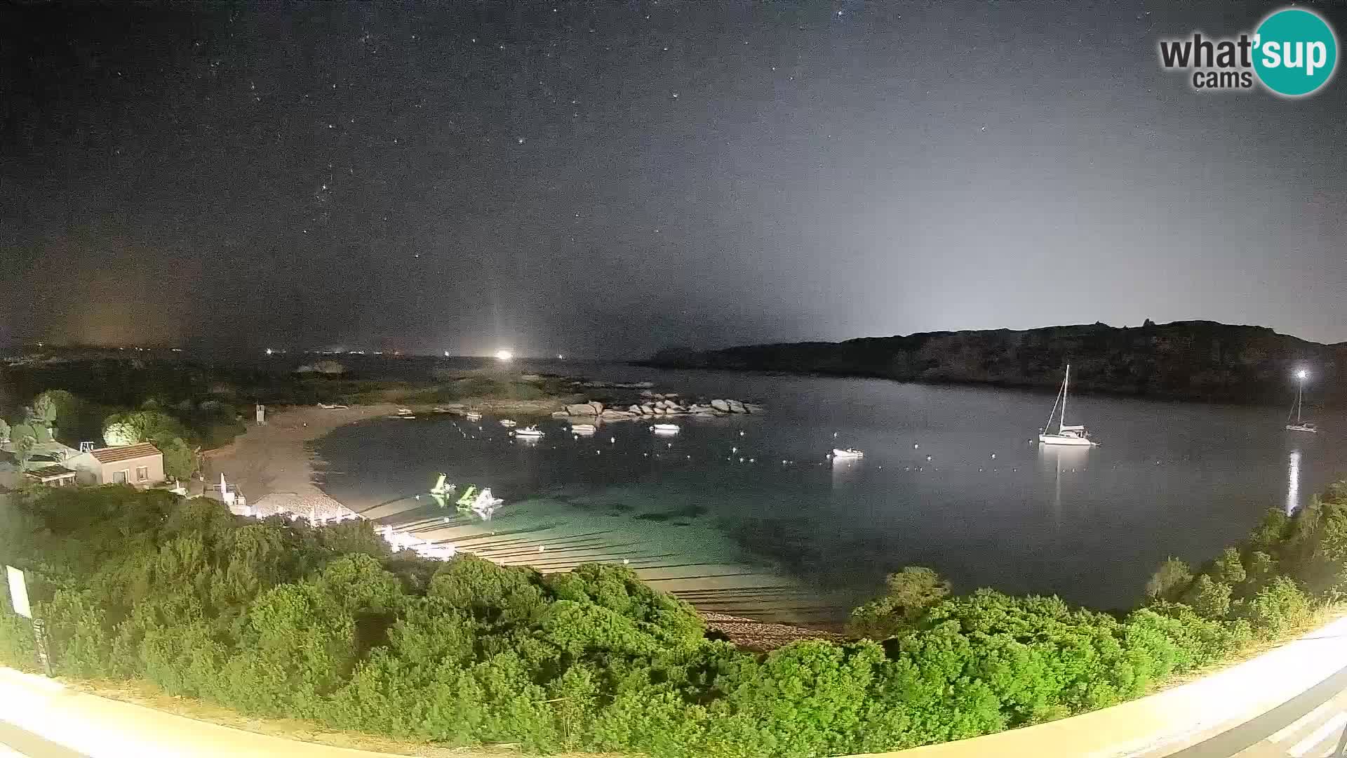 Webcam Rena di Levante – Live View from Capo Testa
