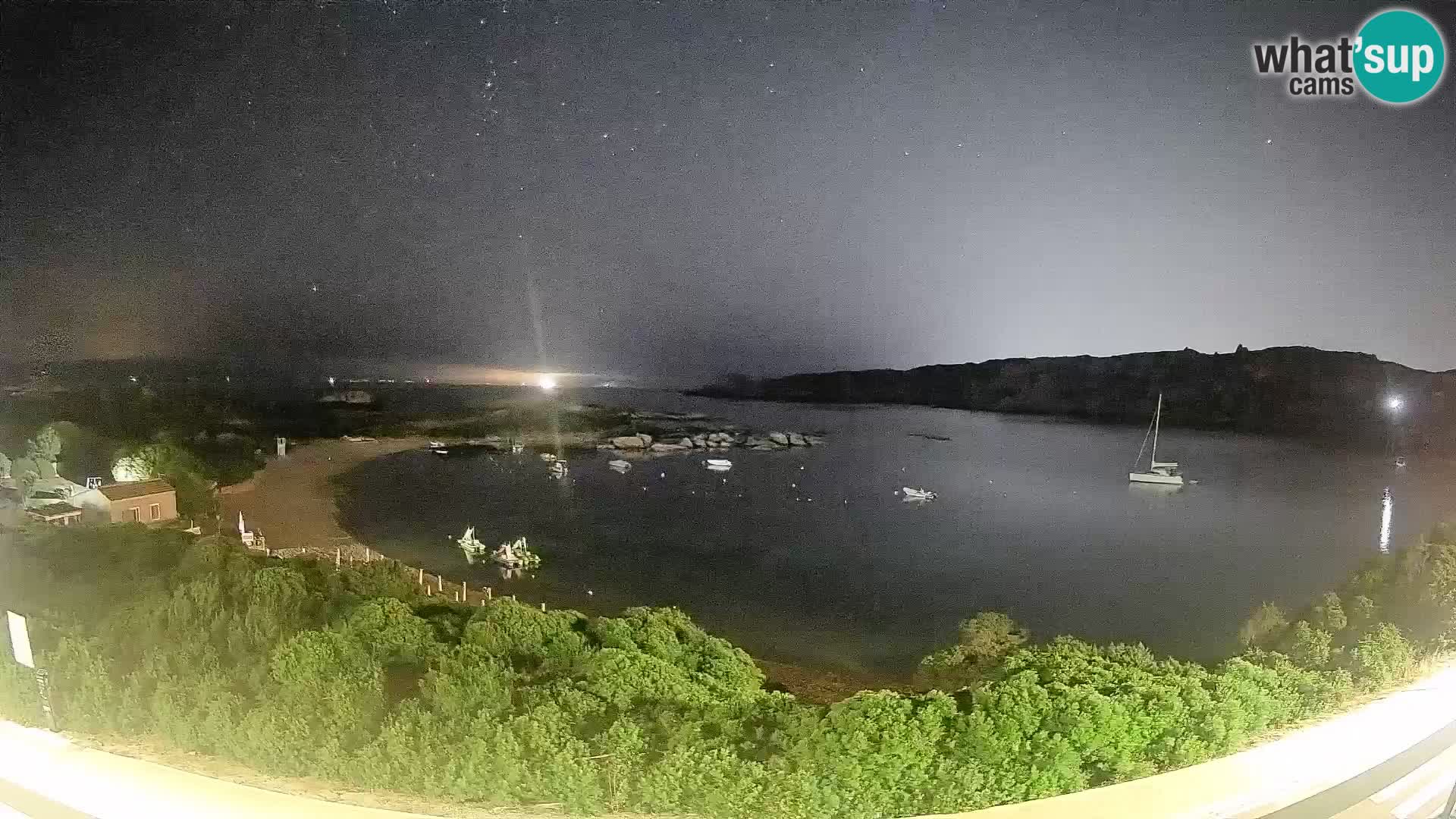 Webcam Rena di Levante – Live View from Capo Testa