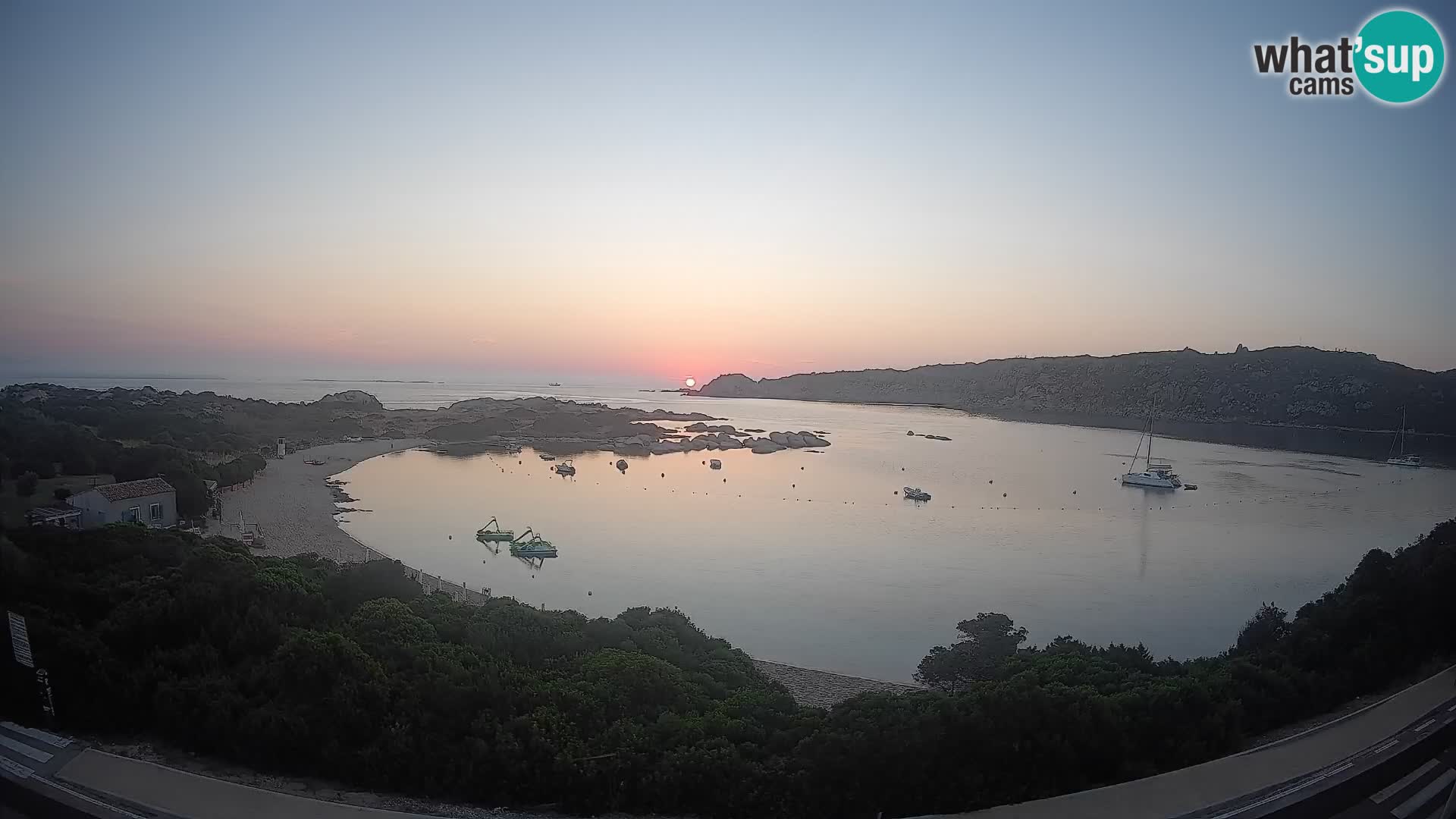 Webcam Rena di Levante – Live View from Capo Testa