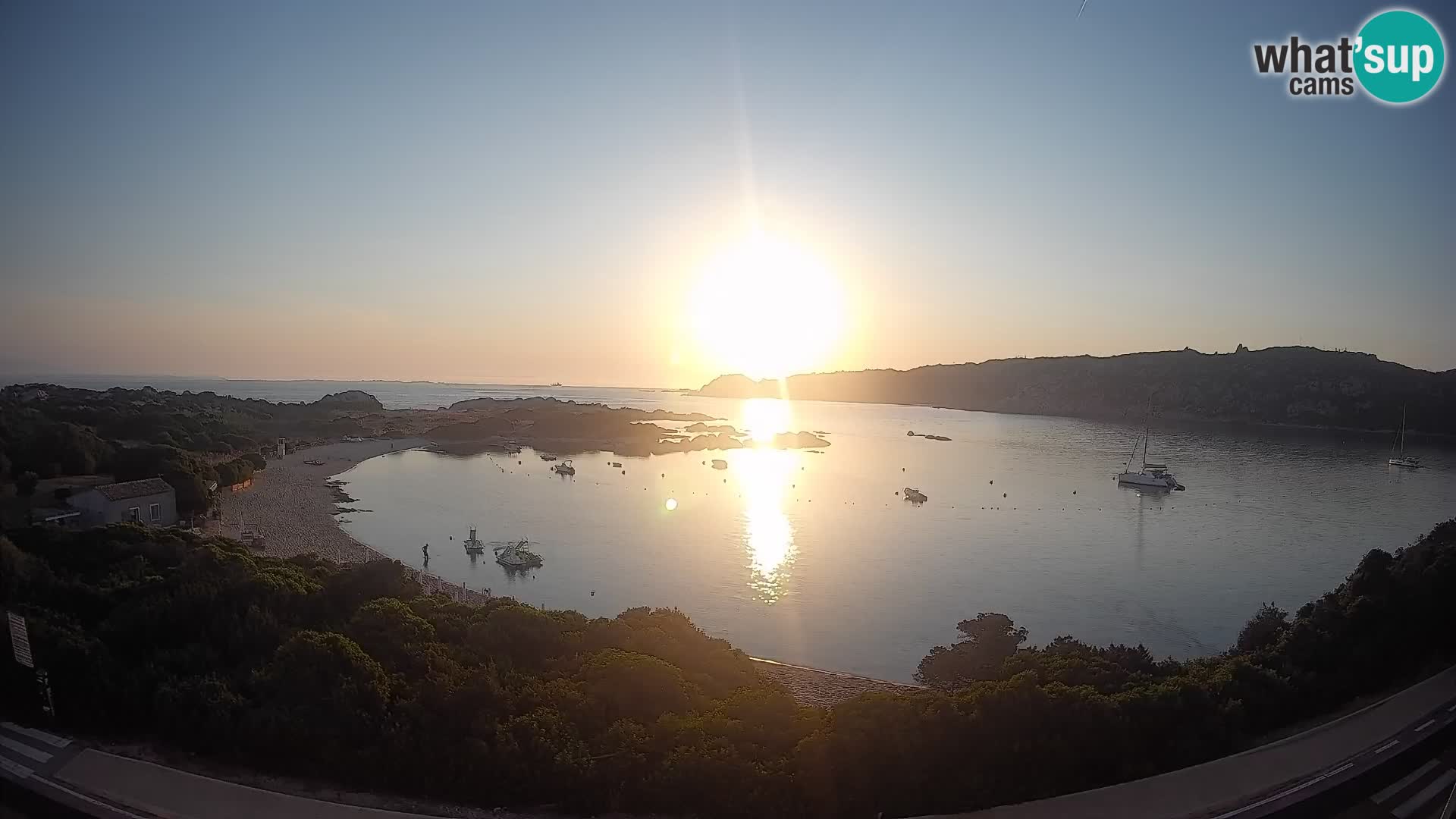 Webcam Rena di Levante – Live View from Capo Testa