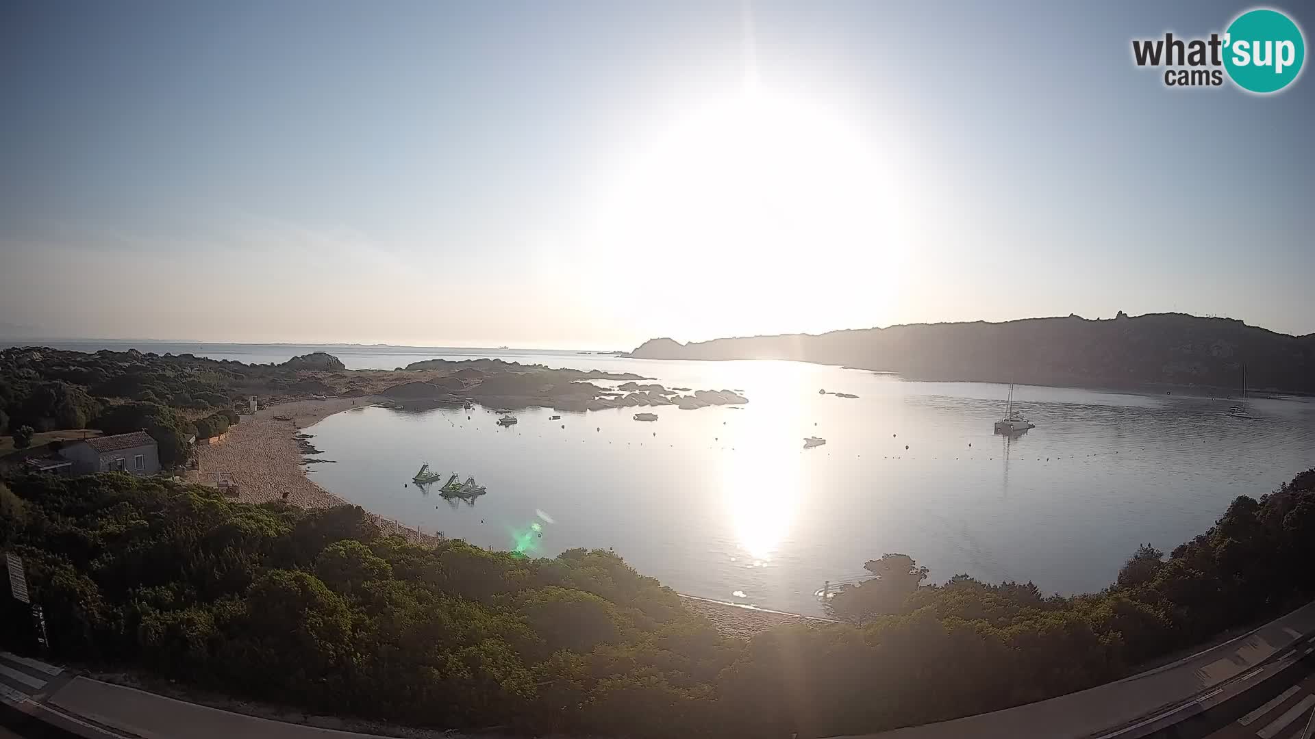 Webcam Rena di Levante – Vue en direct depuis Capo Testa