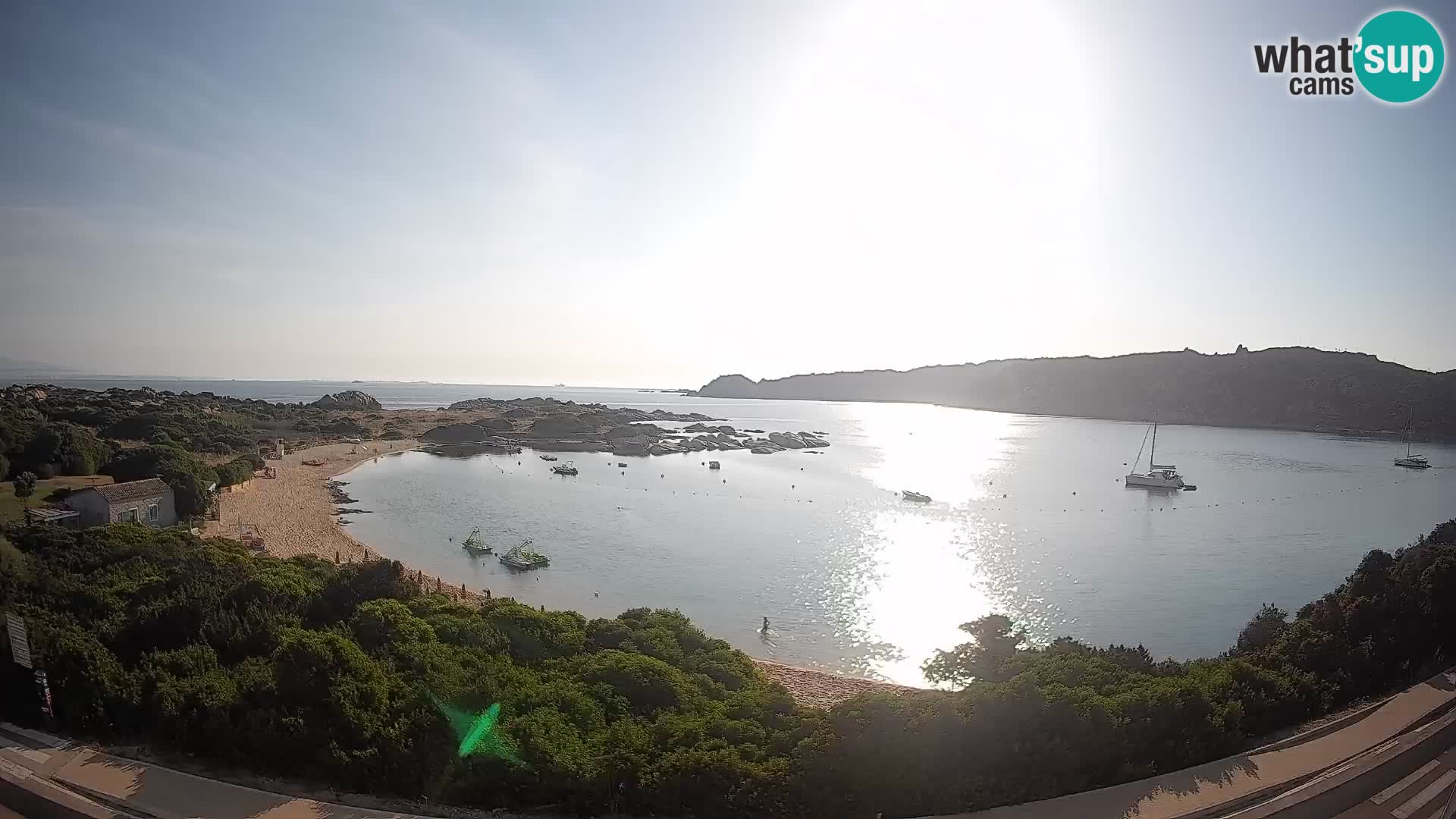 Webcam Rena di Levante – Live View from Capo Testa