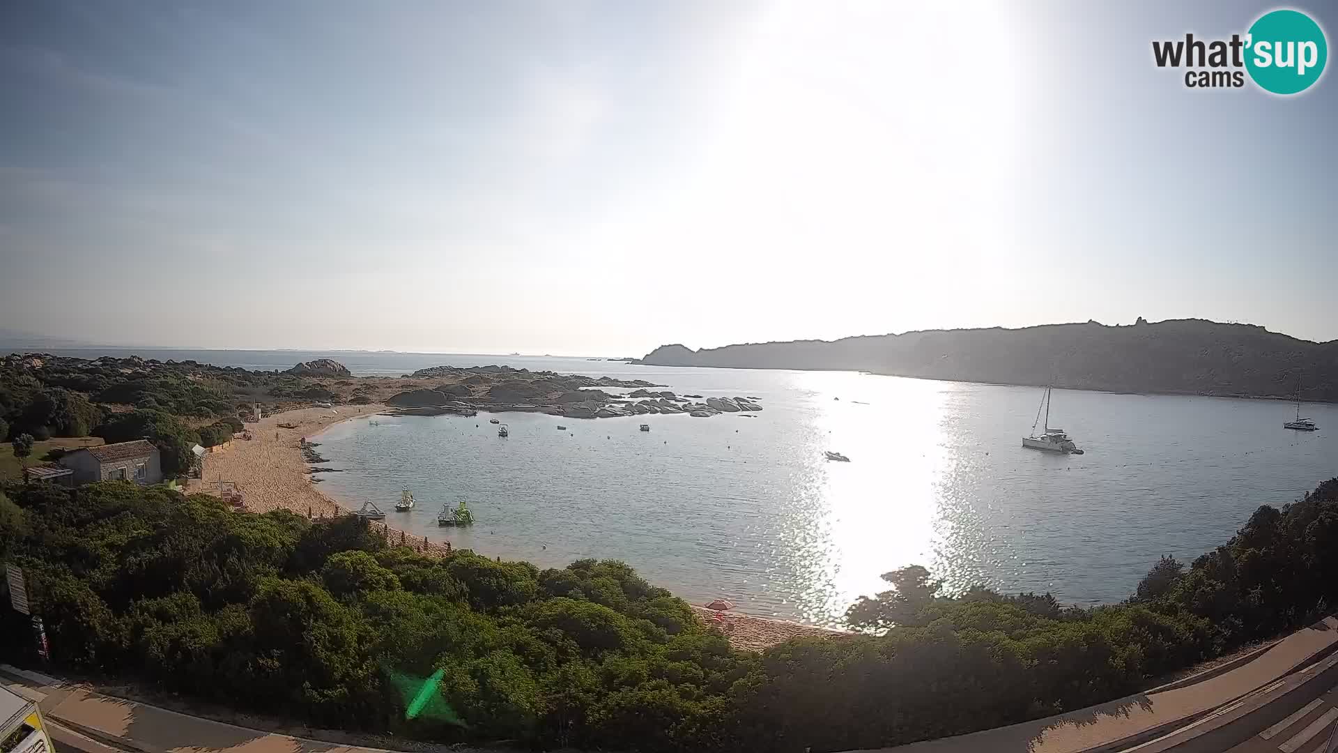 Webcam Rena di Levante – Live View from Capo Testa